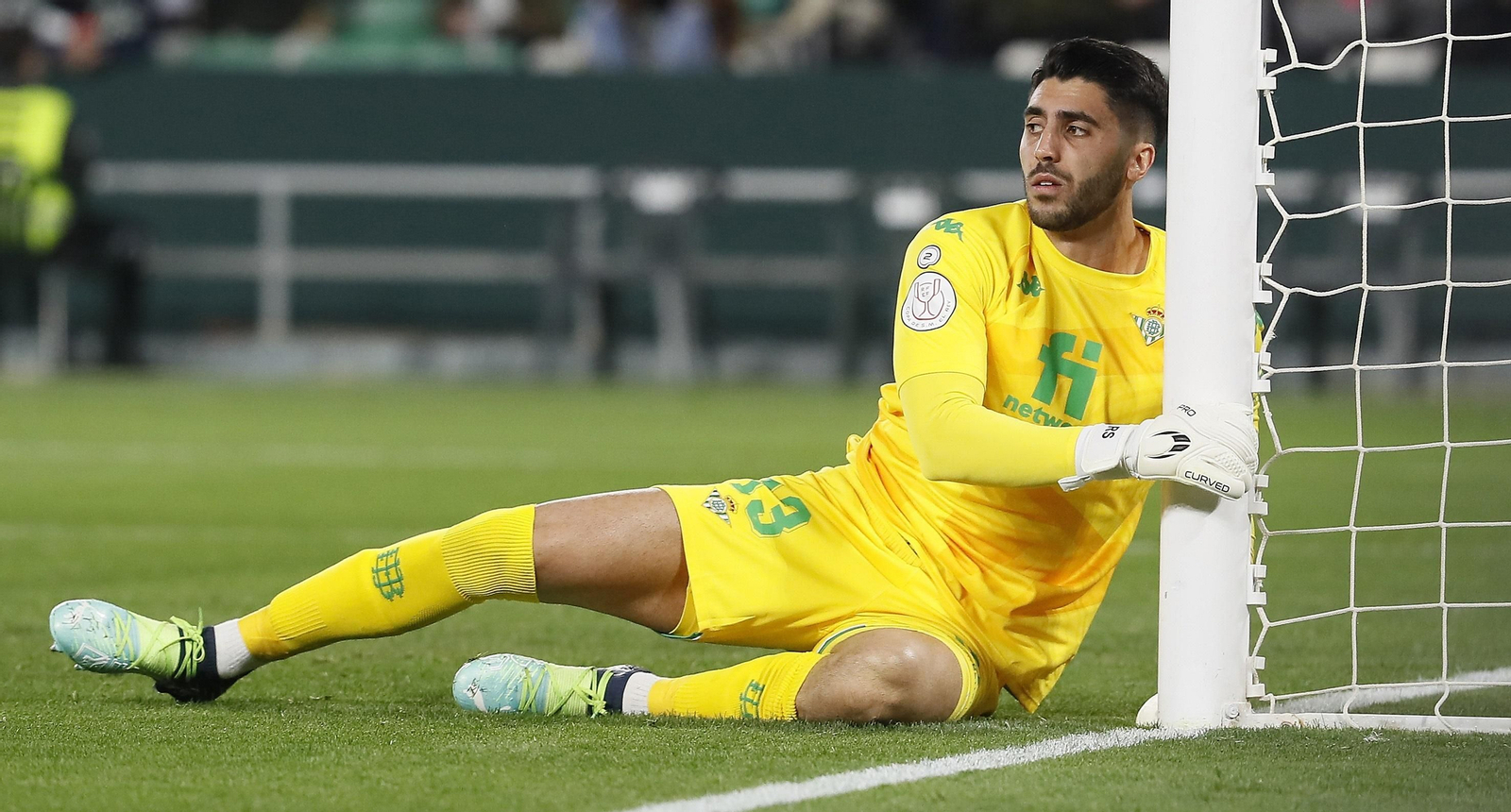 Rui Silva, en un partido de la presente temporada.