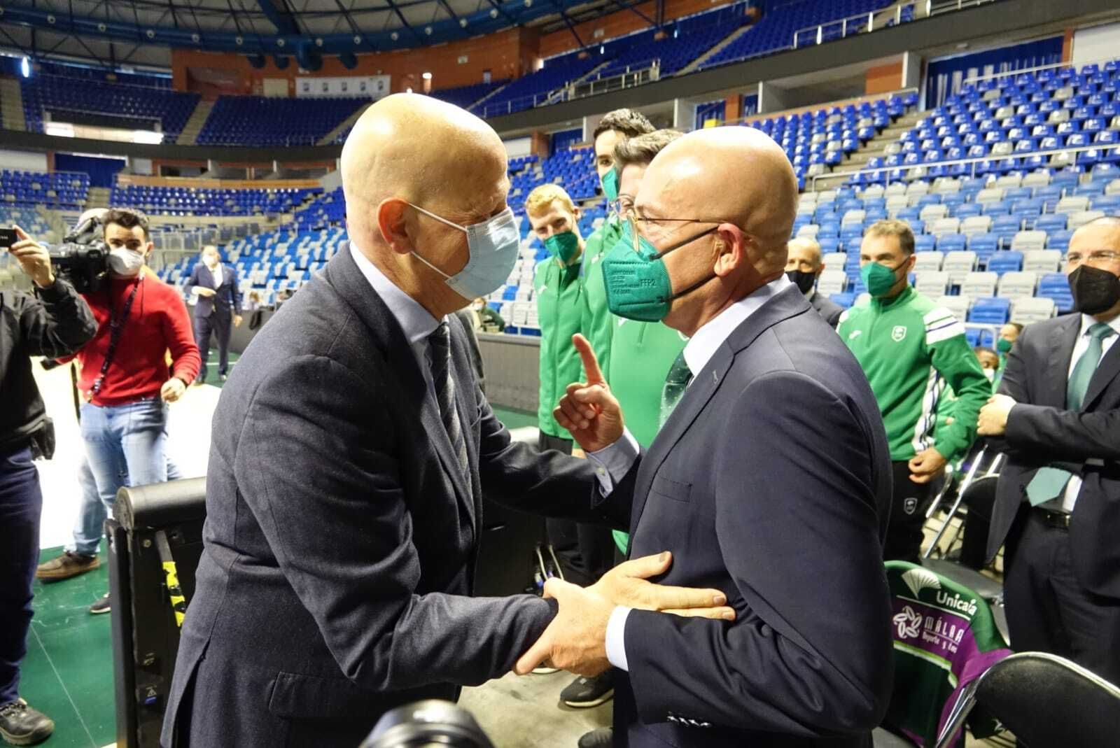 Las fotos del homenaje a Javier Imbroda