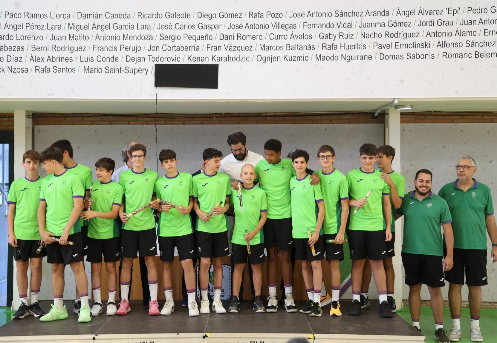 La fiesta de final de temporada de la cantera del Unicaja, en imágenes