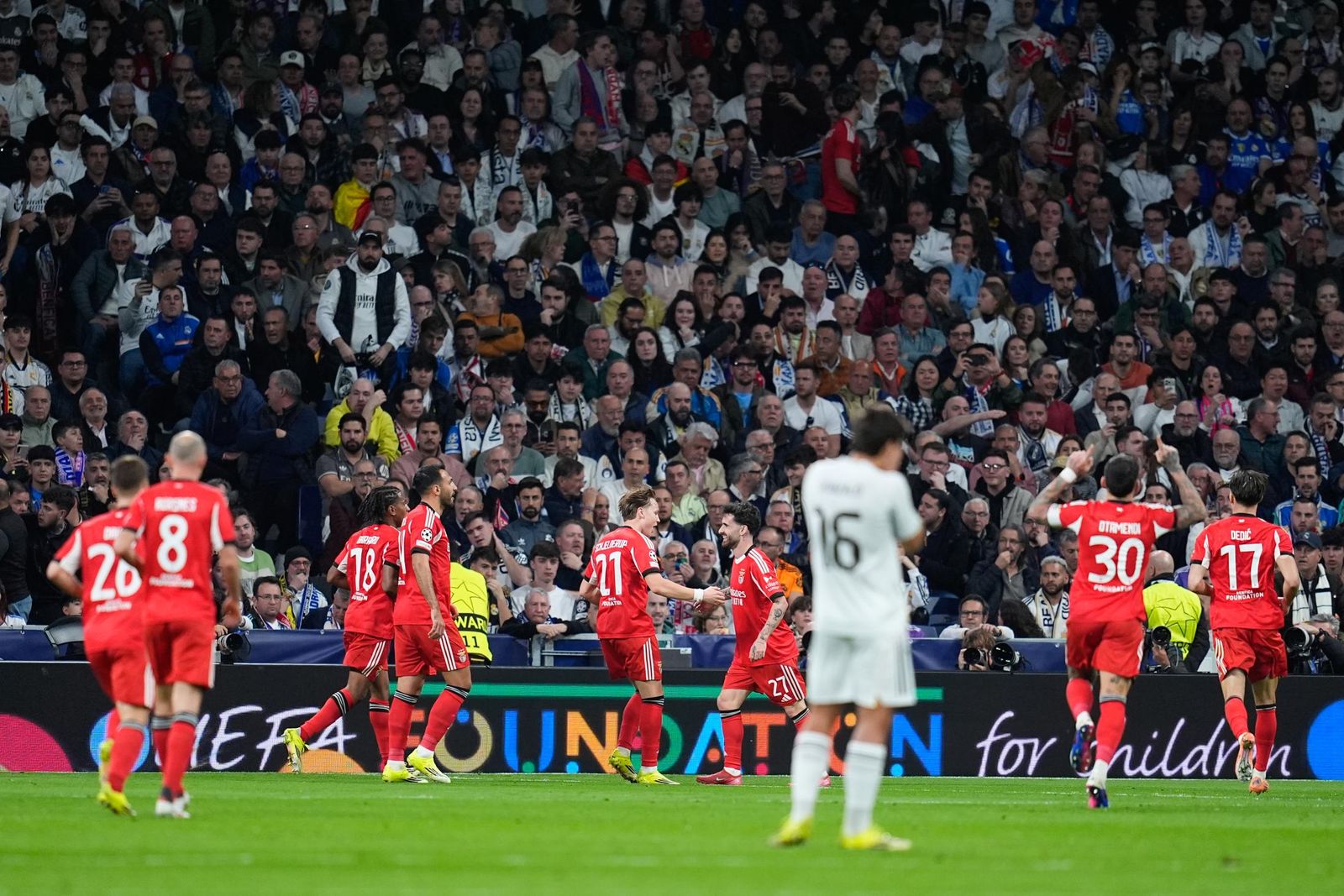 Las fotos del Real Madrid-Benfica