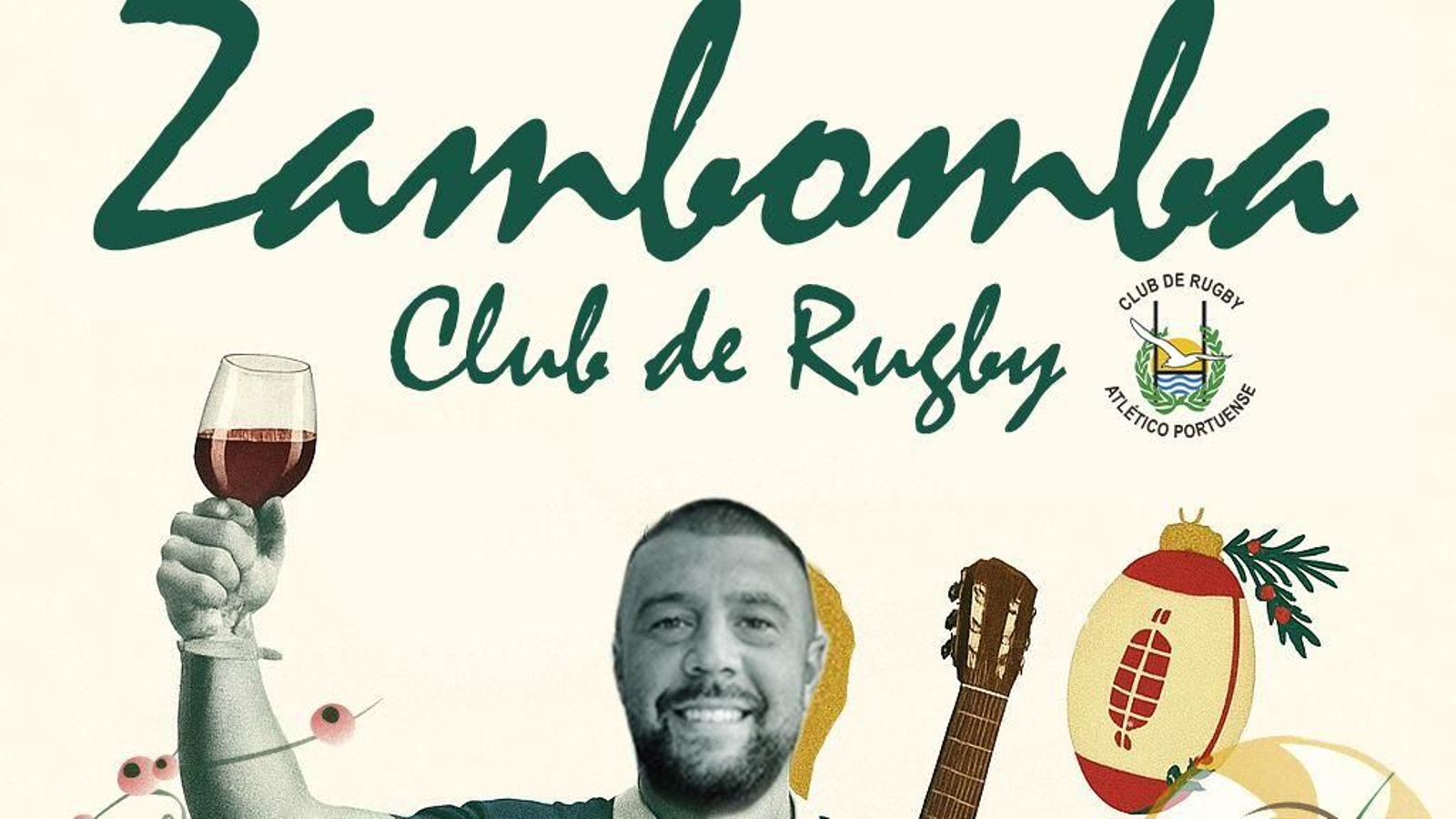 El cartel anunciador de la zambomba.
