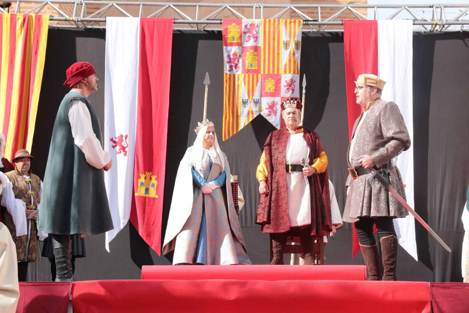 Los Reyes Católicos vuelven a Fiñana con la VIII Recreación Histórica