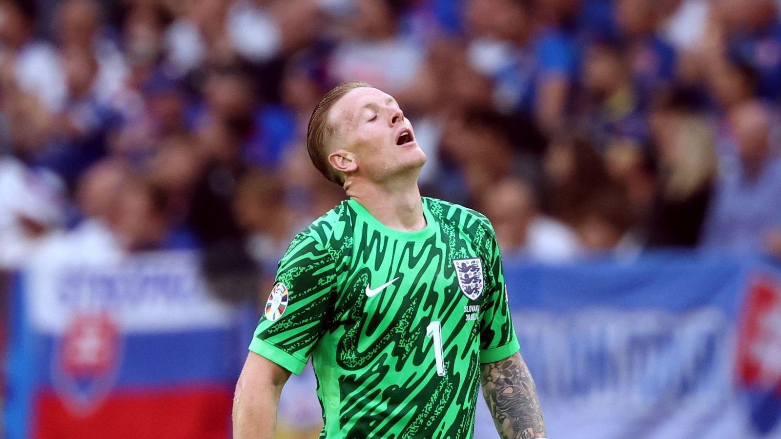 Las mejores fotos del Inglaterra-Eslovaquia