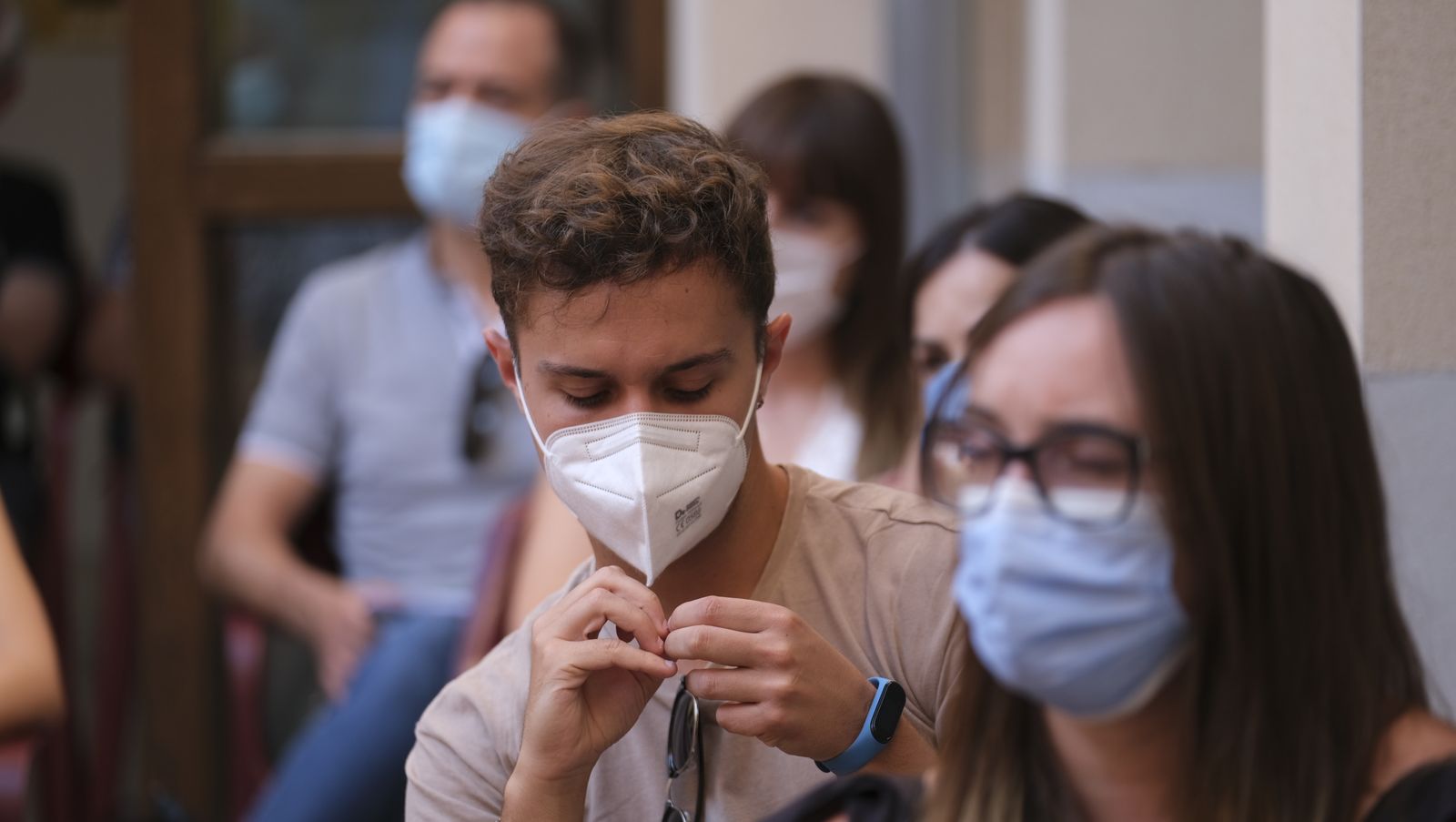 Recibimiento a los alumnos del Festival de Música Renacentista y Barroca de Vélez Blanco.