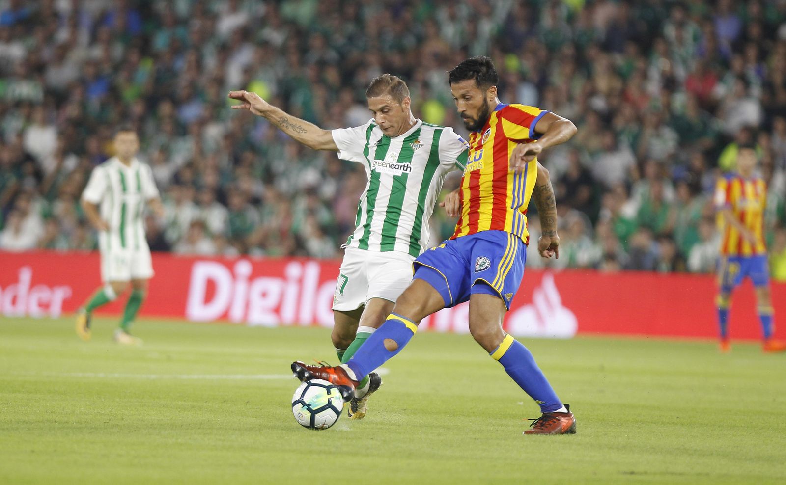 El Betis-Valencia, en imágenes