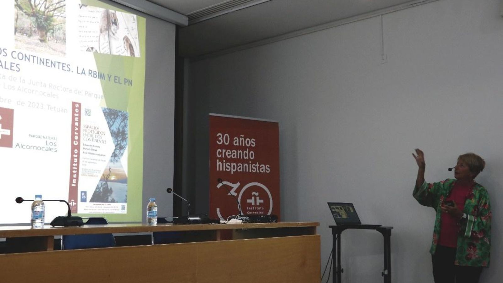 Parte de la intervención de Ana Villaescusa.