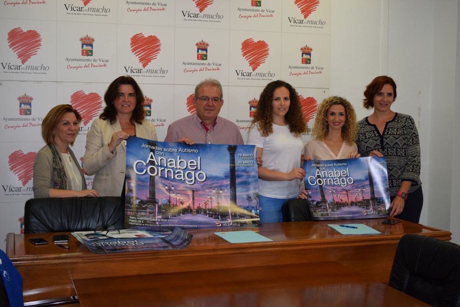 .Presentación de las Jornadas sobre Autismo en Vícar.