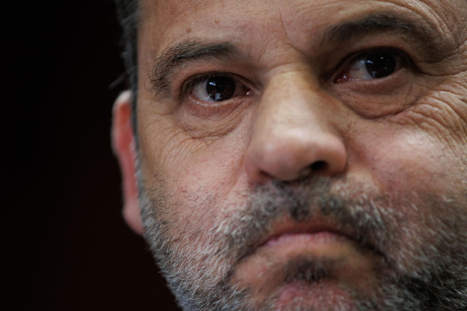 Primer plano del ex ministro José Luis Ábalos.