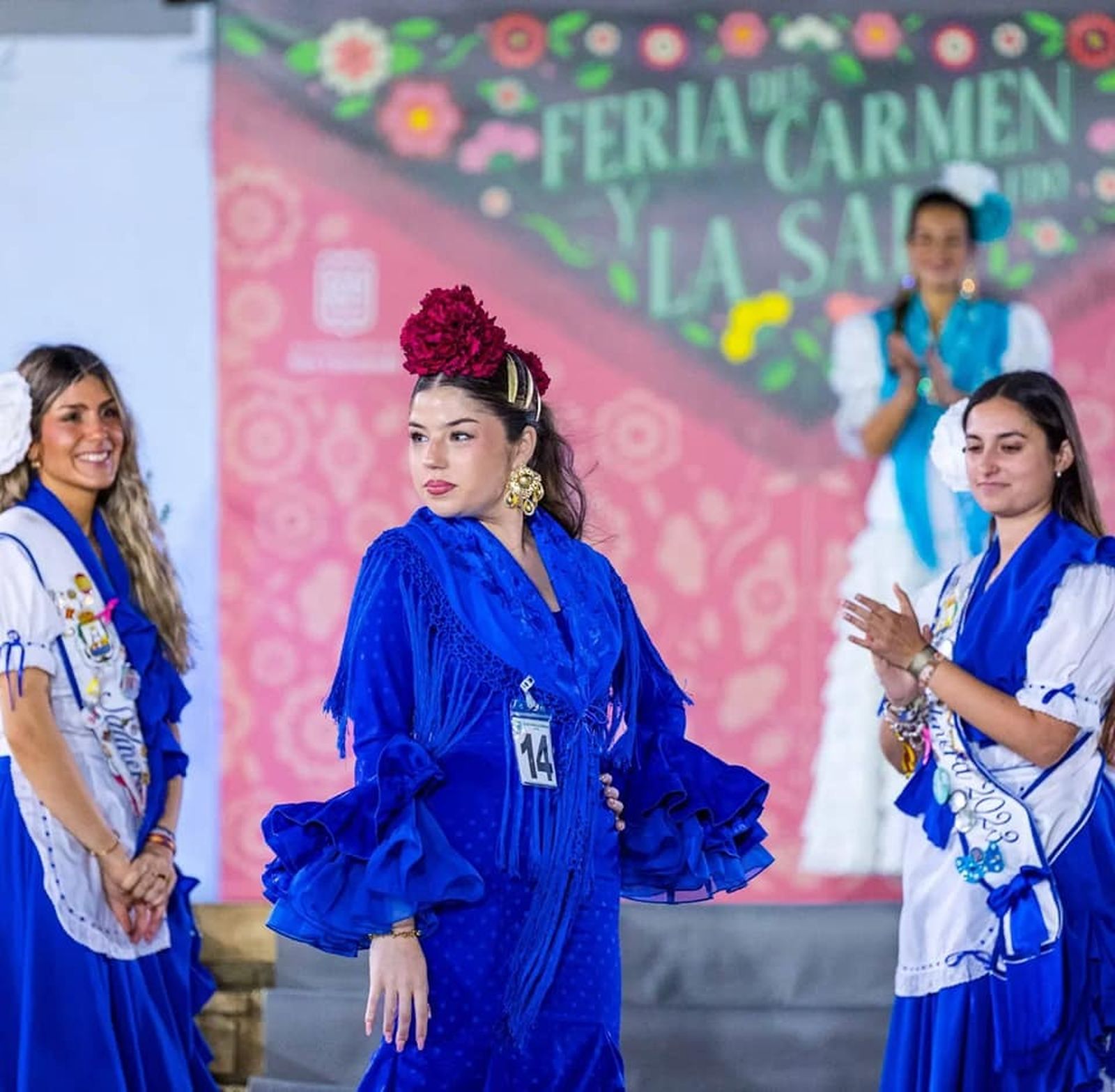 Las imágenes de la gala de elección de las salineras de la Feria del Carmen y de la Sal 2024