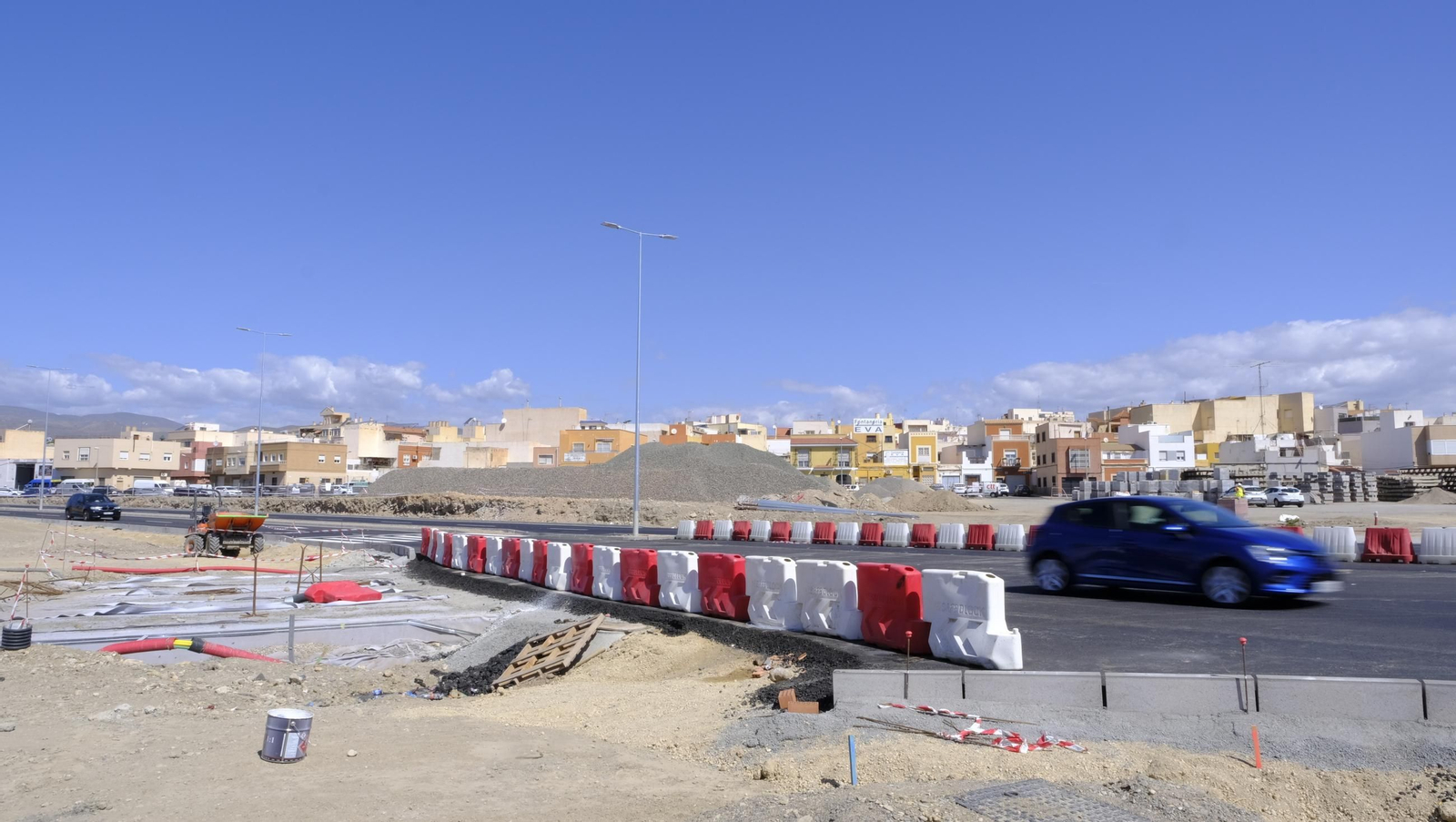 Las obras del soterramiento en Almería, en imágenes
