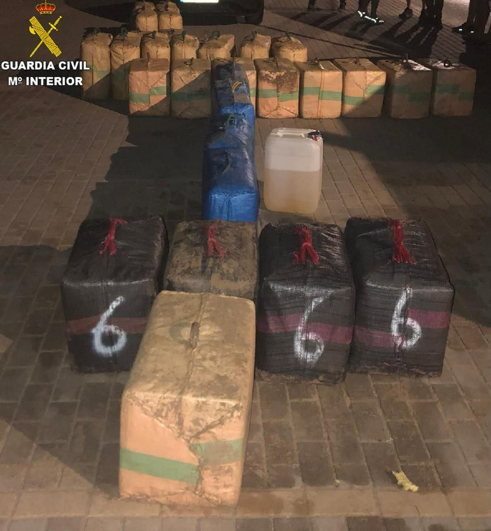 Droga intervenida en Chipiona