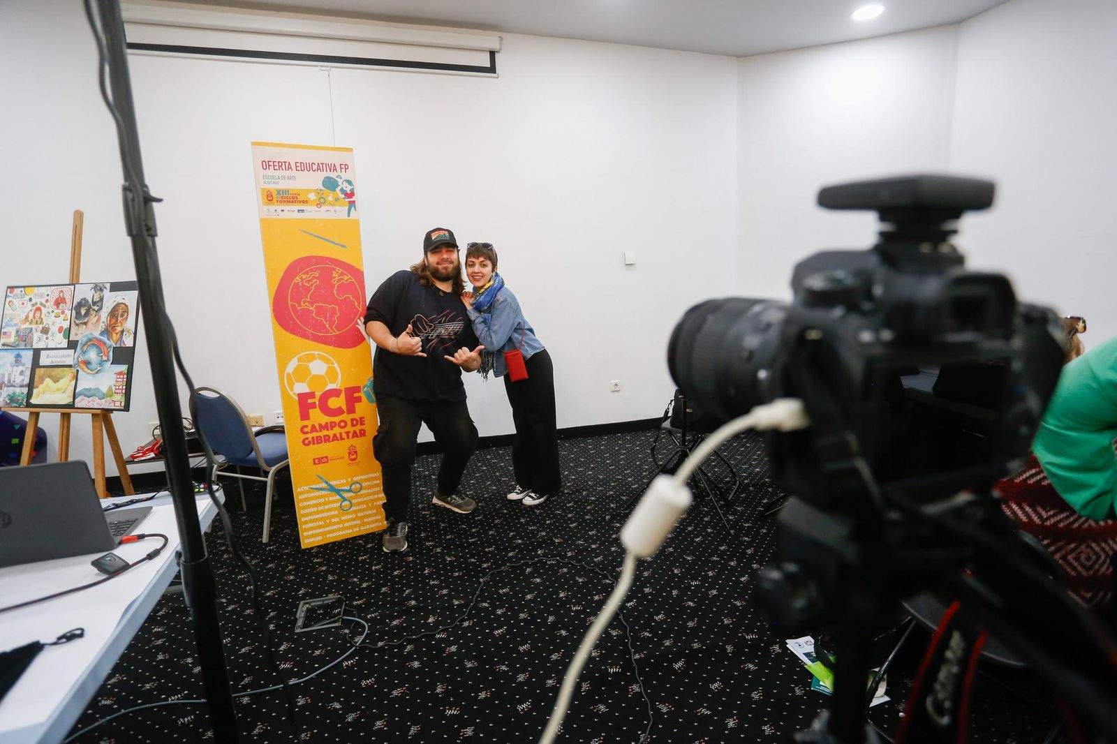 Las fotos de la XIII Feria de Ciclos Formativos Campo de Gibraltar en el Palacio de Congresos de La Línea