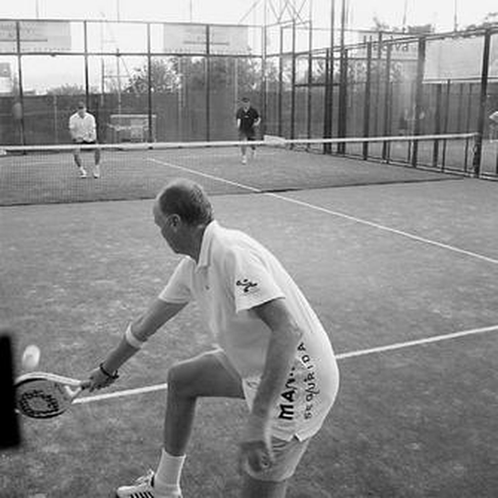 La competición de pádel está resultando muy entretenida.