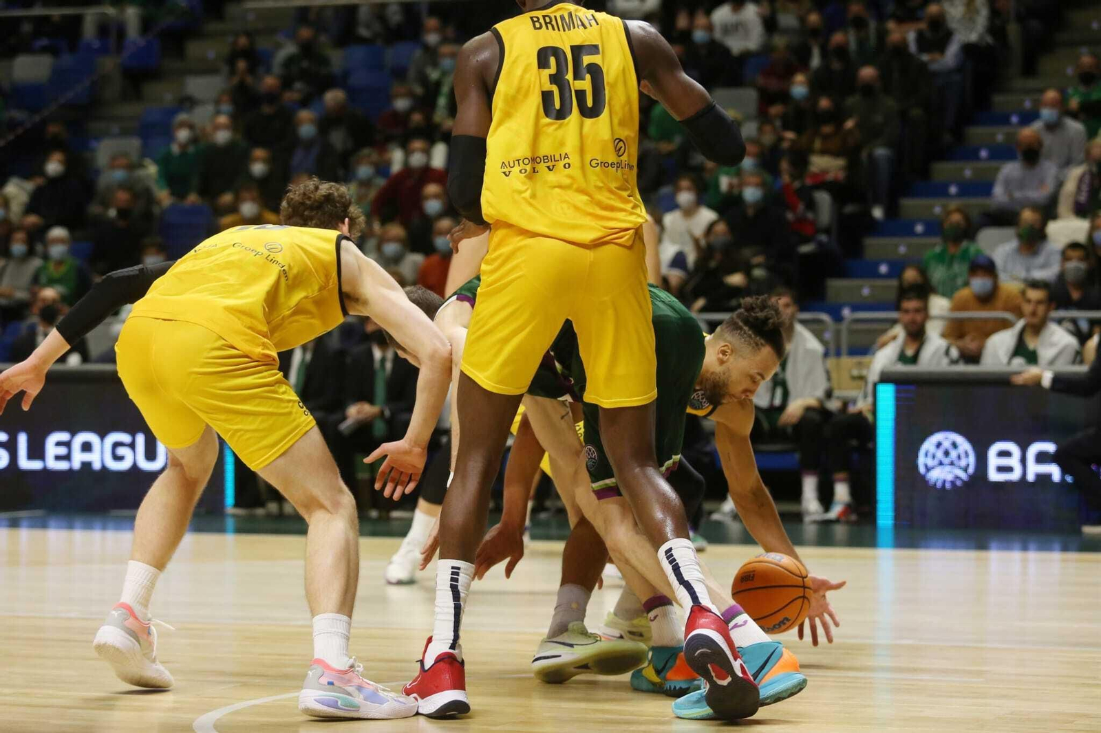 El Unicaja-Filou Oostende, en fotos