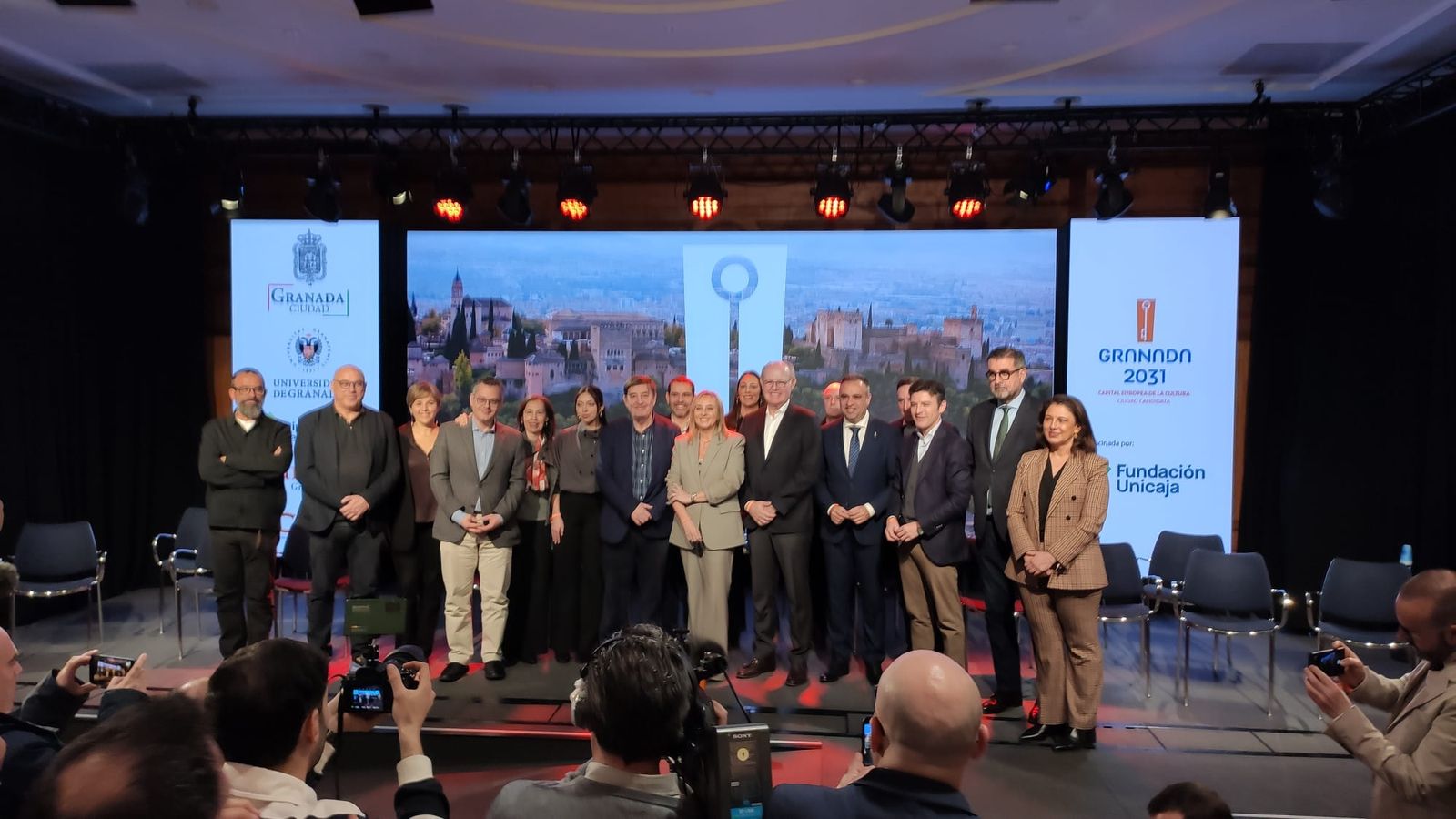 La presentación de Granada de la Capitalidad Cultural 2031, en imágenes