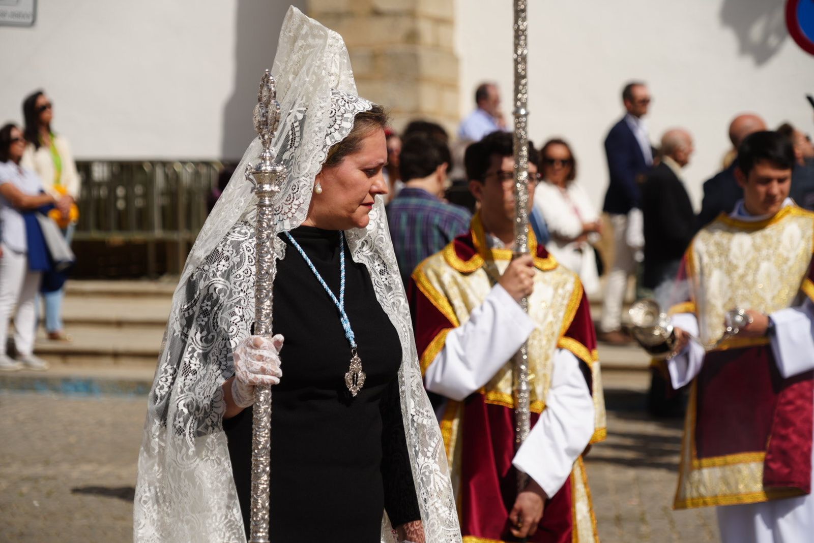 Domingo de Resurrección en Pozoblanco: La procesión del Resucitado, en imágenes