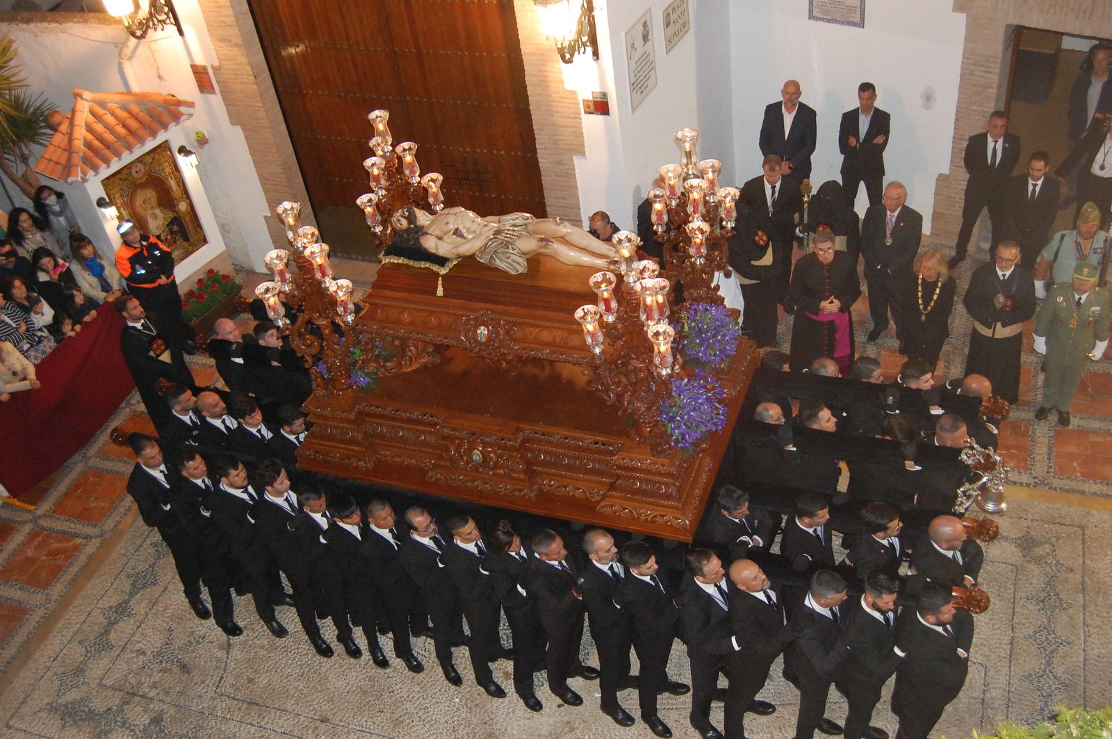 La advocación del Cristo Yacente en Marbella.