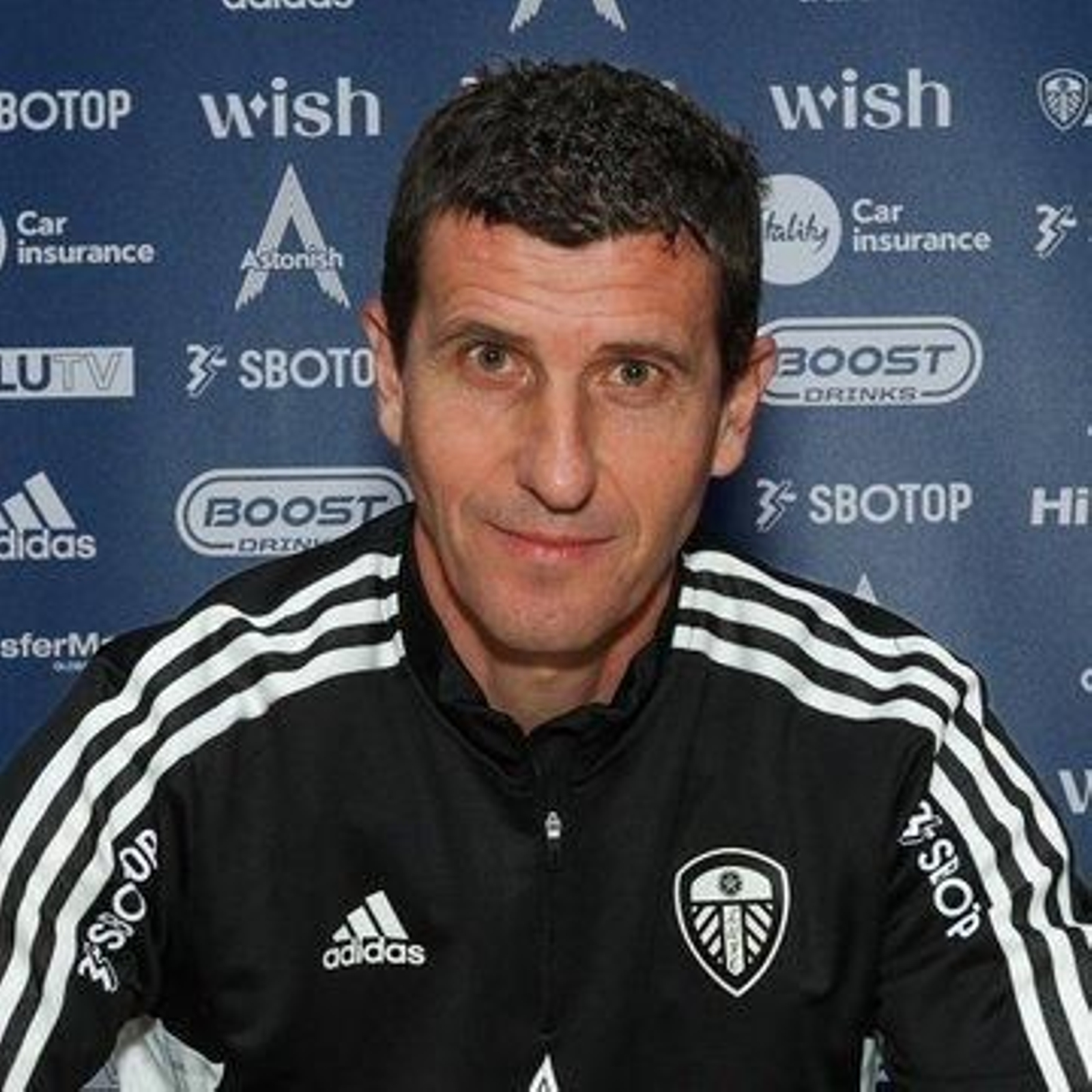 Javi Gracia, en su presentación. Javi Gracia, en su presentación.