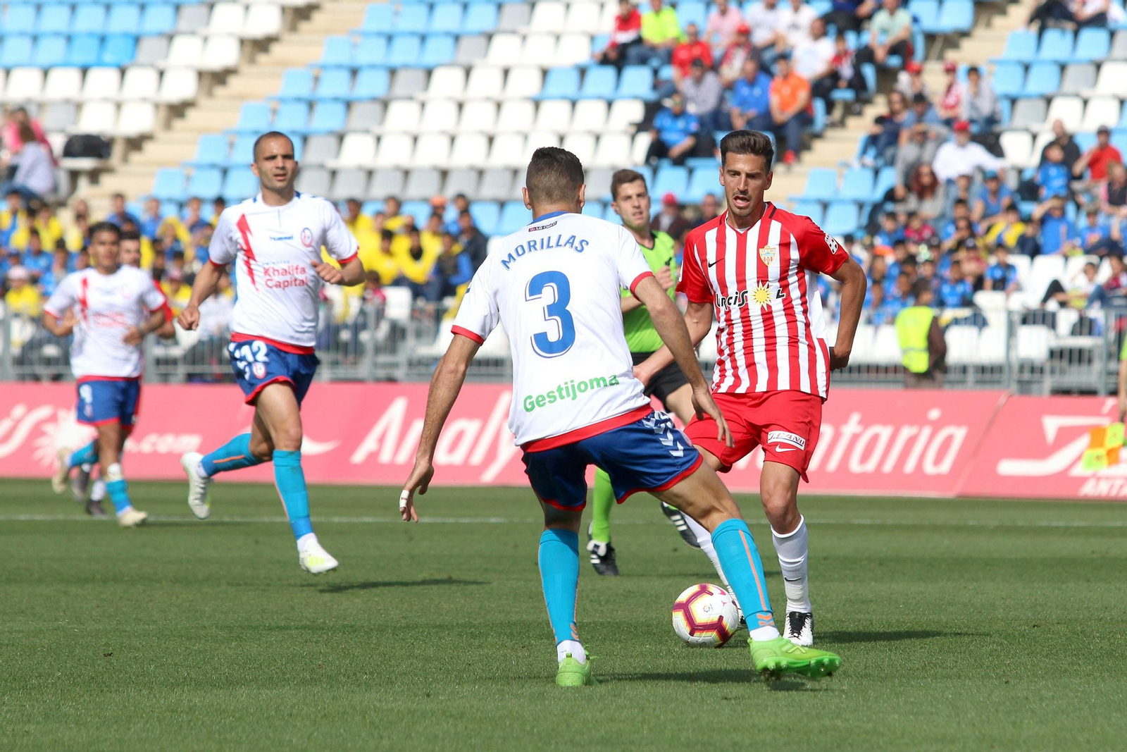 Las imágenes del Almería-Rayo Majadahonda
