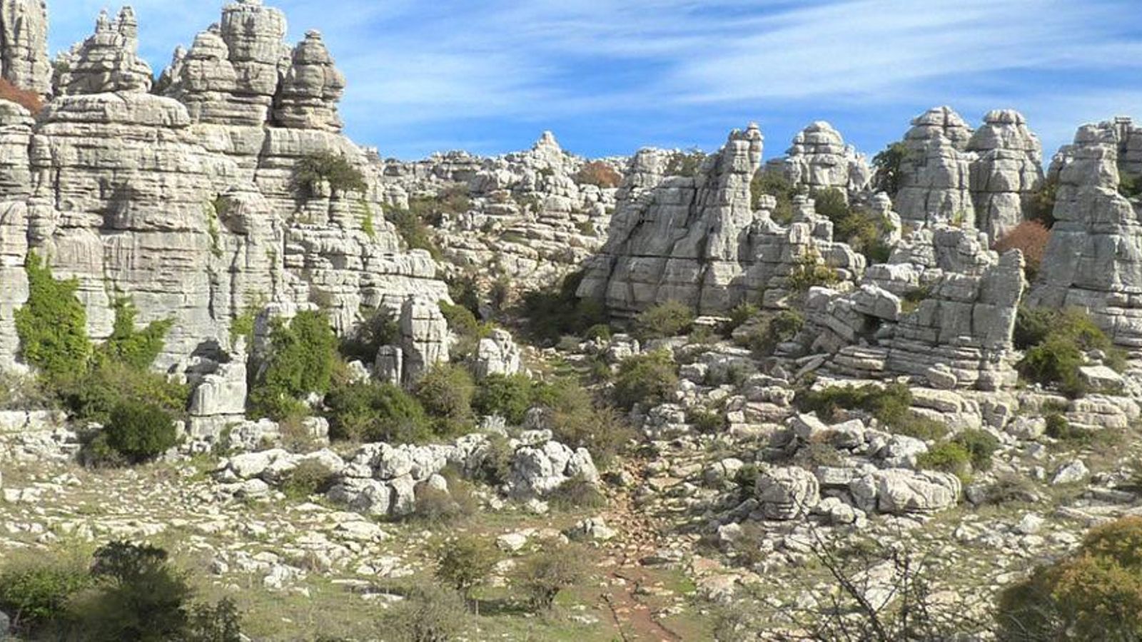 El Torcal de Antequera. El Torcal de Antequera.