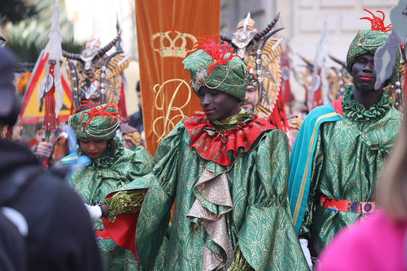 La Cabalgata de Reyes Magos de Málaga, en imágenes