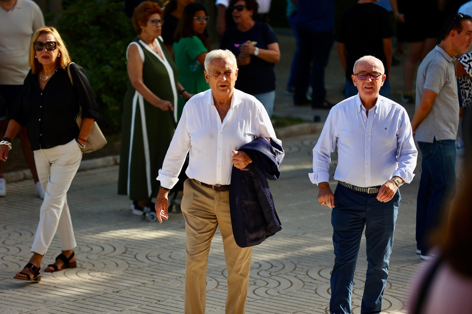 Último adiós a Fernando Puche en el cementerio de Málaga Último adiós a Fernando Puche en el cementerio de Málaga