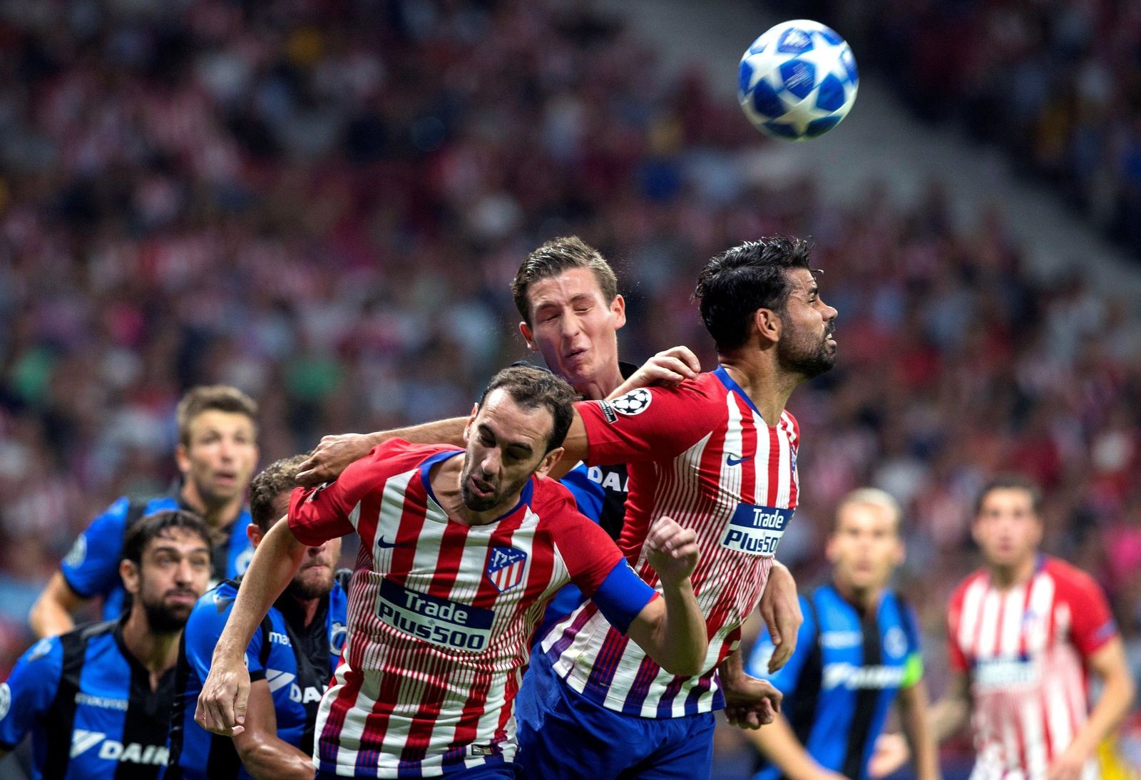 Las imágenes del Atlético-Brujas