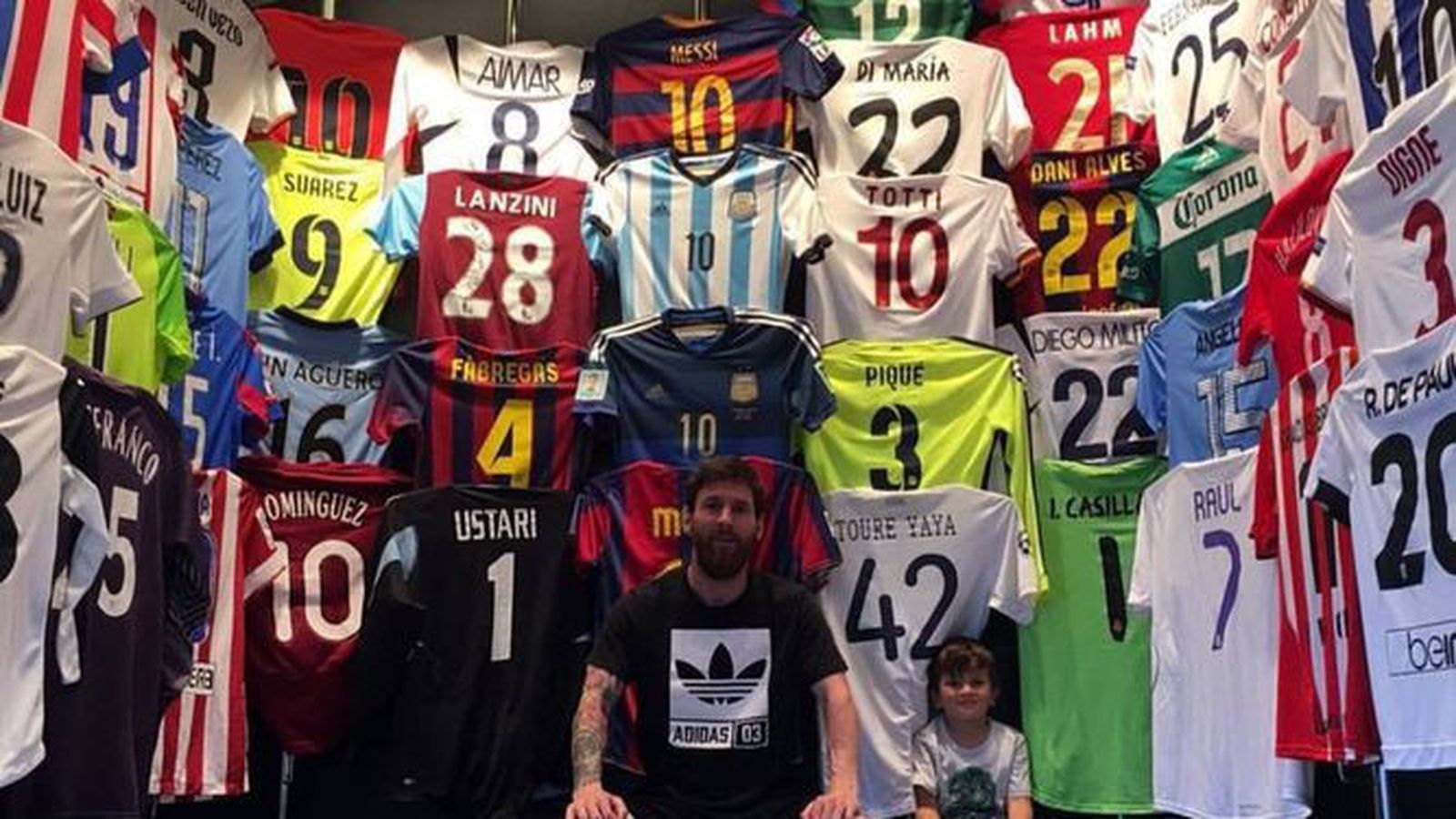 Messi tiene al Málaga en su museo / @leomessi (Barcelona)