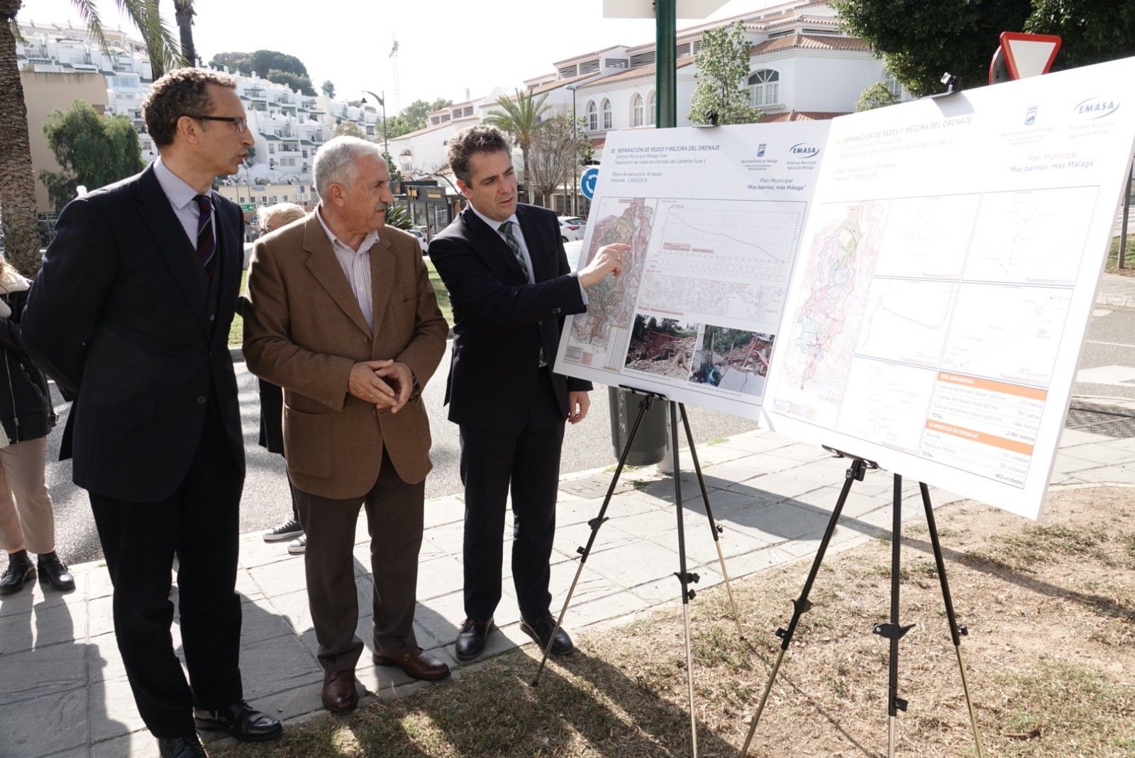 Presentación del proyecto para la prevención de inundaciones en Cerrado de Calderón.