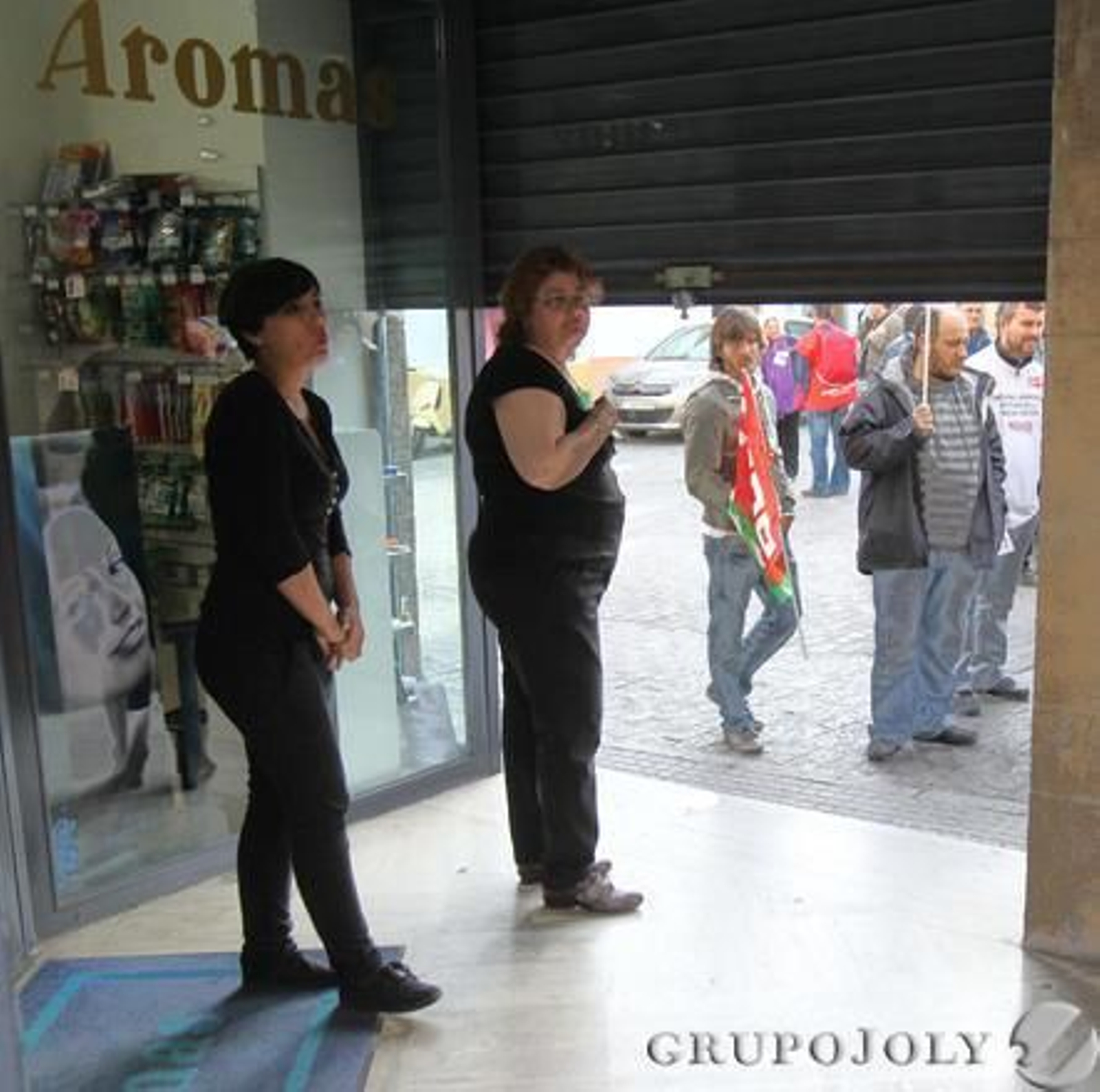 Las imágenes de la huelga general en Jerez. 

Foto: Pascual