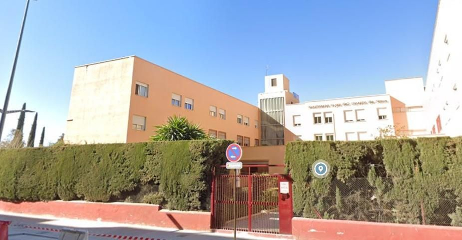 Edificación afectada por el proyecto.