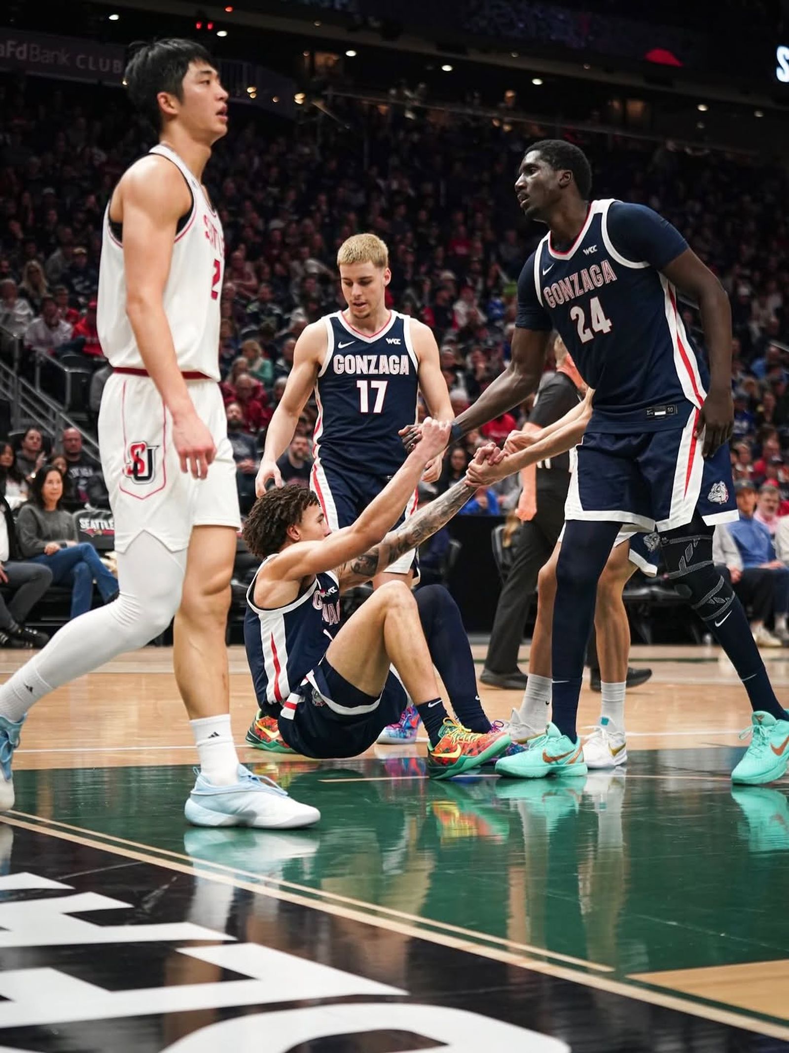 Mario Saint-Supéry bate su récord anotador en la NCAA: 20 puntos