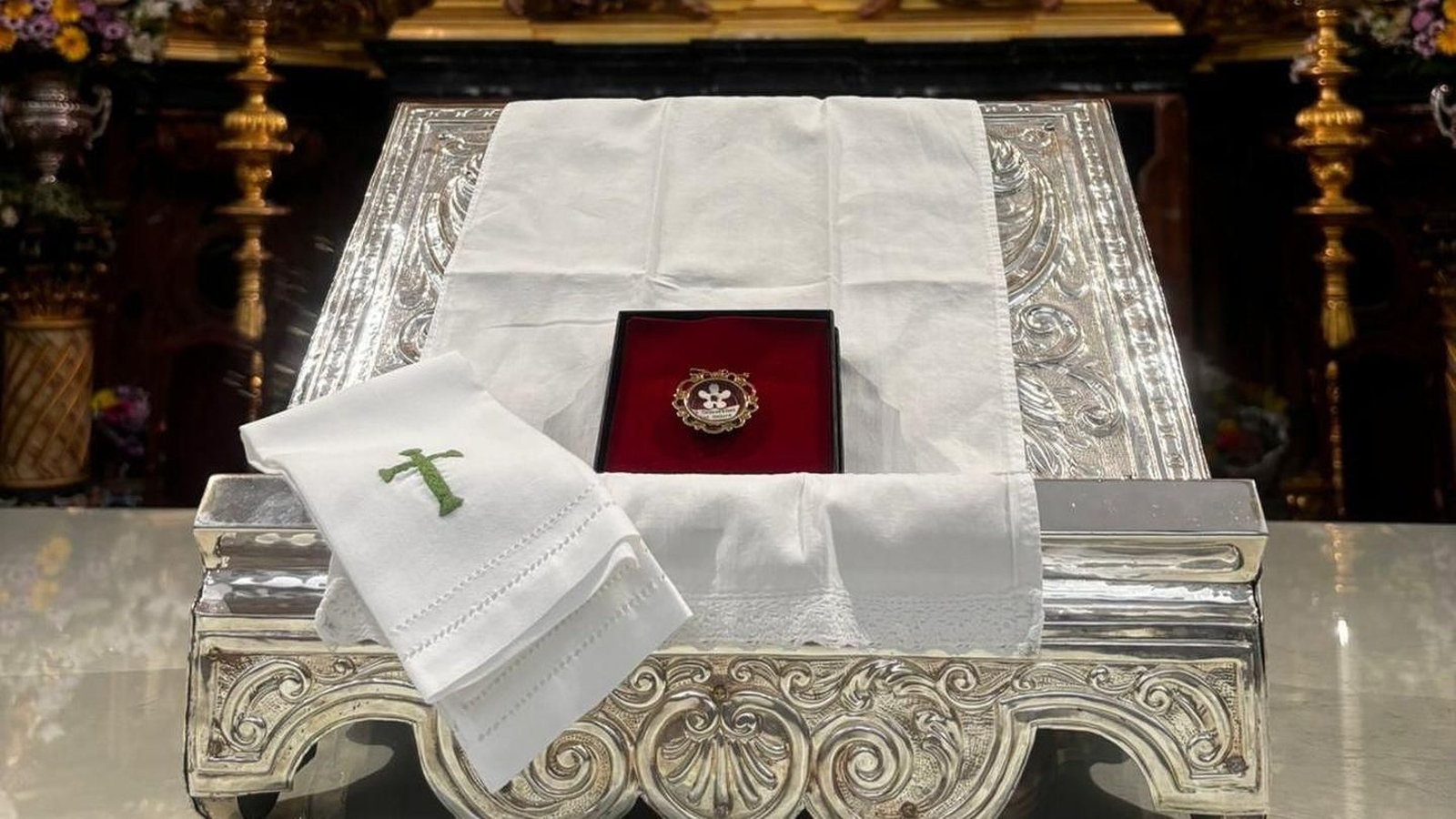 Reliquia que estará expuesta en el Santuario.