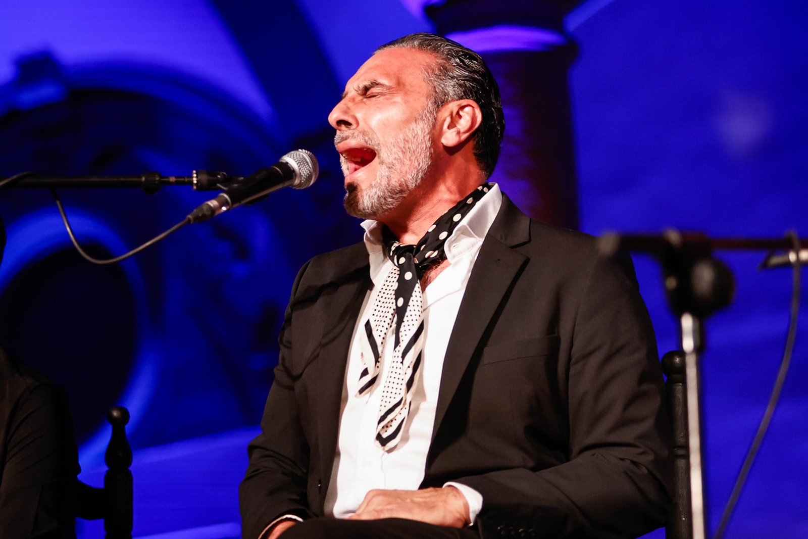 Pedro el Granaíno hace vibrar la Abadía del Sacromonte durante I Bienal de Flamenco de Granada: en imágenes