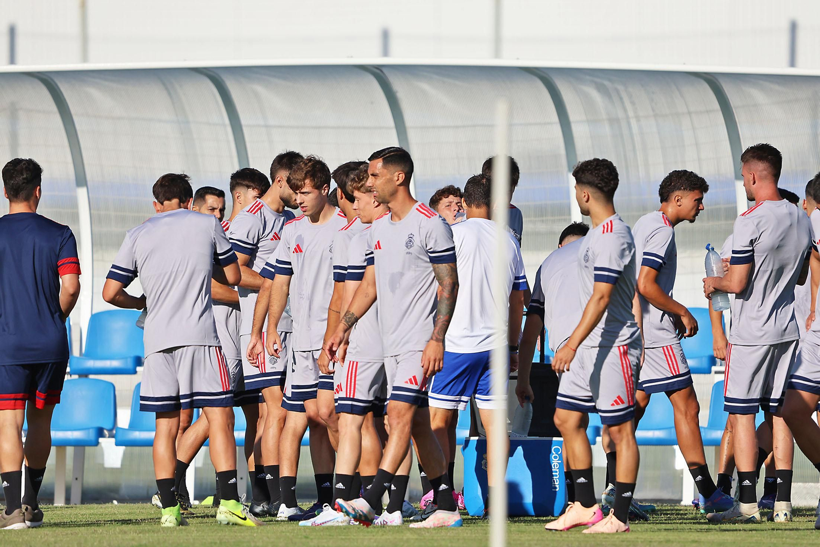 Las imágenes del primer entrenamiento del del Recreativo de Huelva