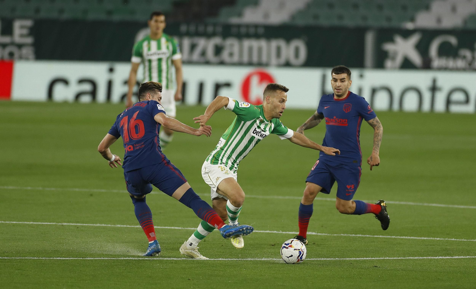 Las imágenes del Betis-Atlético de Madrid