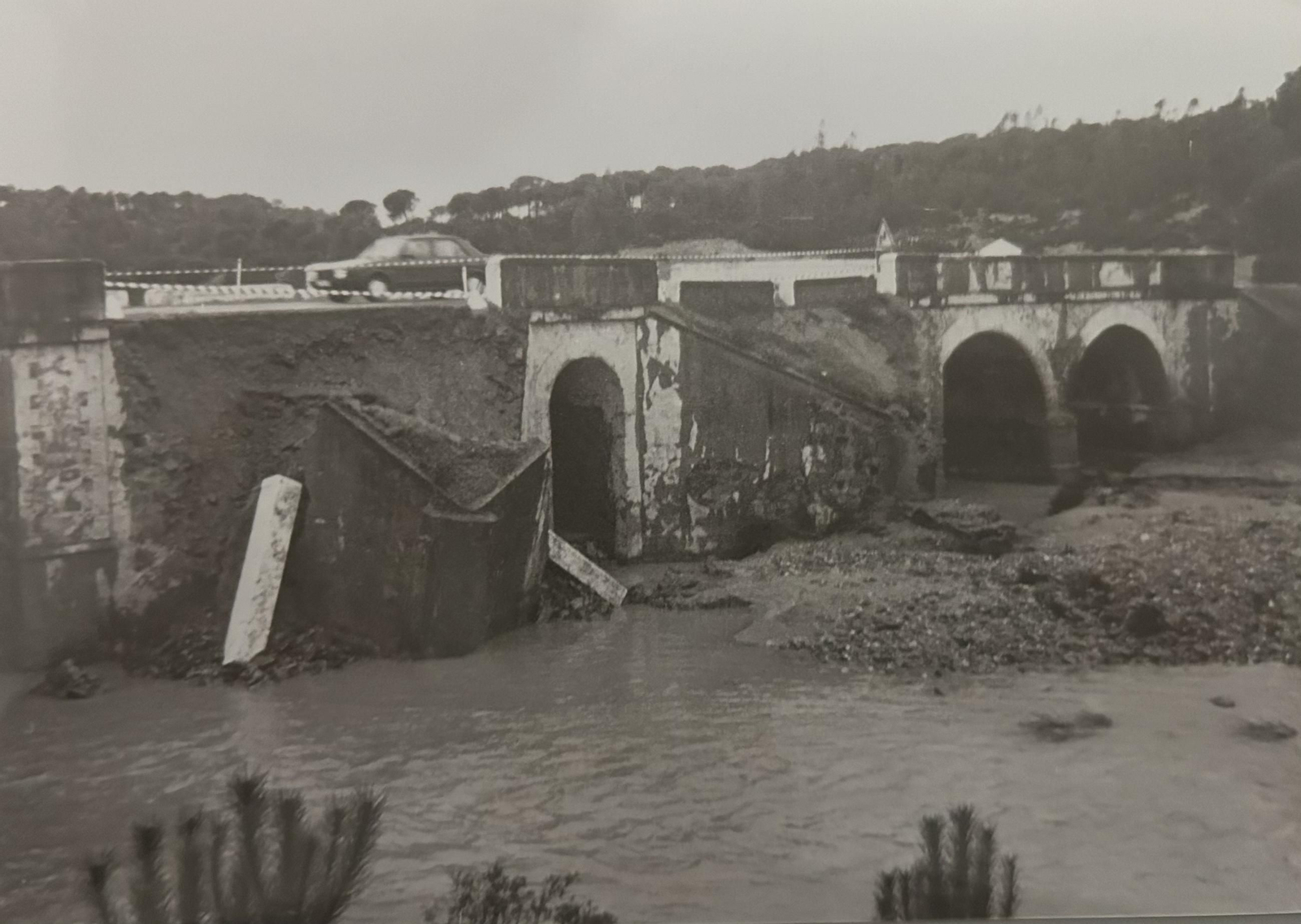 Efectos del temporal e inundaciones de enero de 1996 en Huelva.