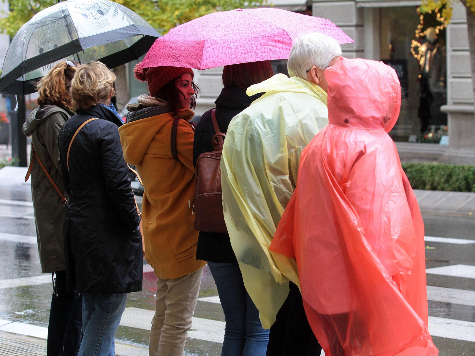 Imágenes de la lluvia en Granada