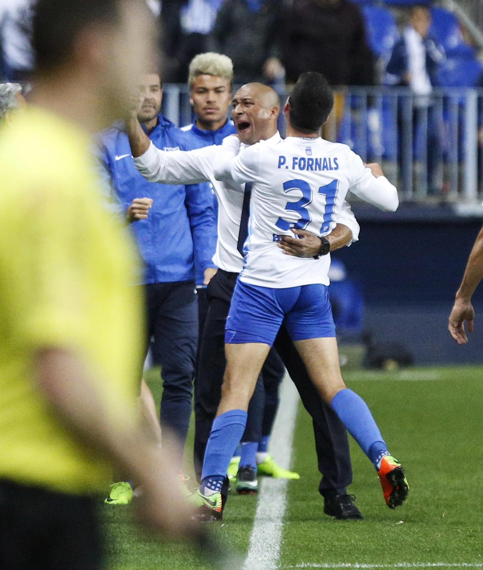 Las imágenes del Málaga-Las Palmas