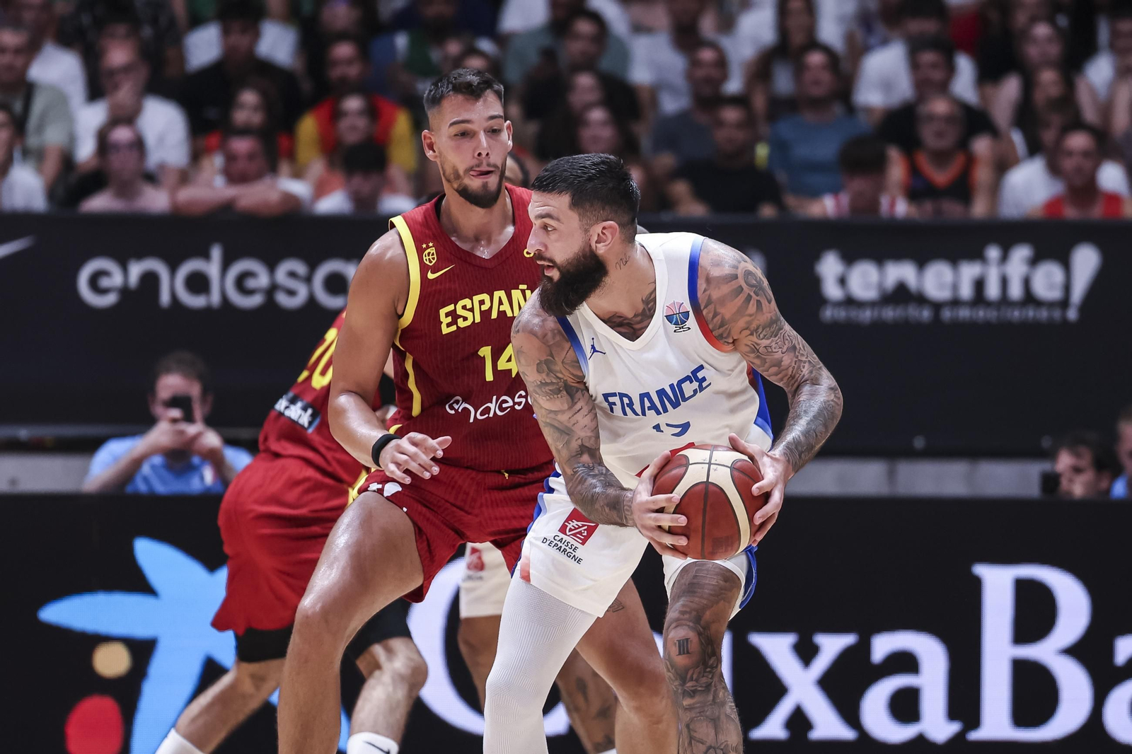 Las fotos del España - Francia de baloncesto