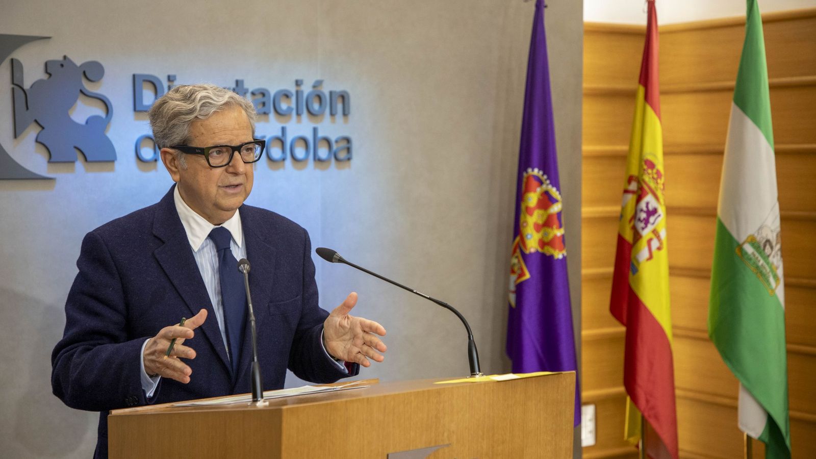 El presidente de la Diputación de Córdoba, Salvador Fuentes.