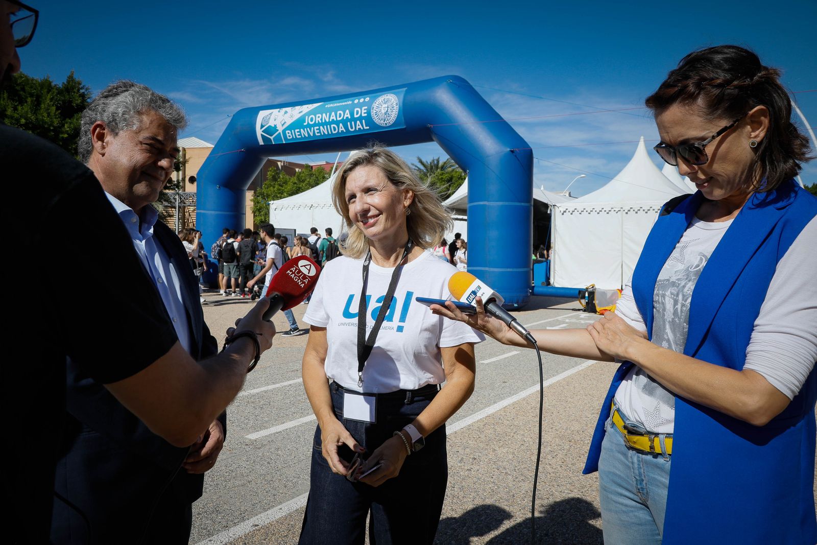 Imágenes de las jornadas de Bienvenida, Carmelo Rodríguez