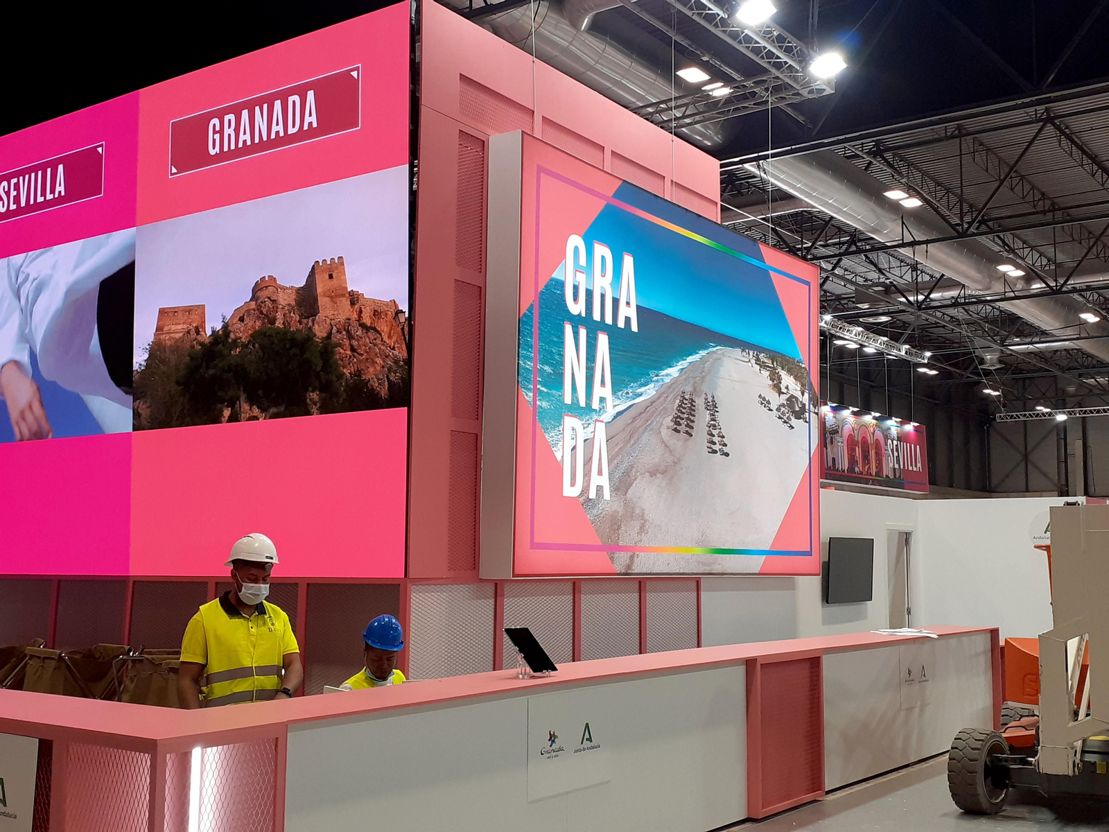 El estand de Granada para la edición número 41 de Fitur