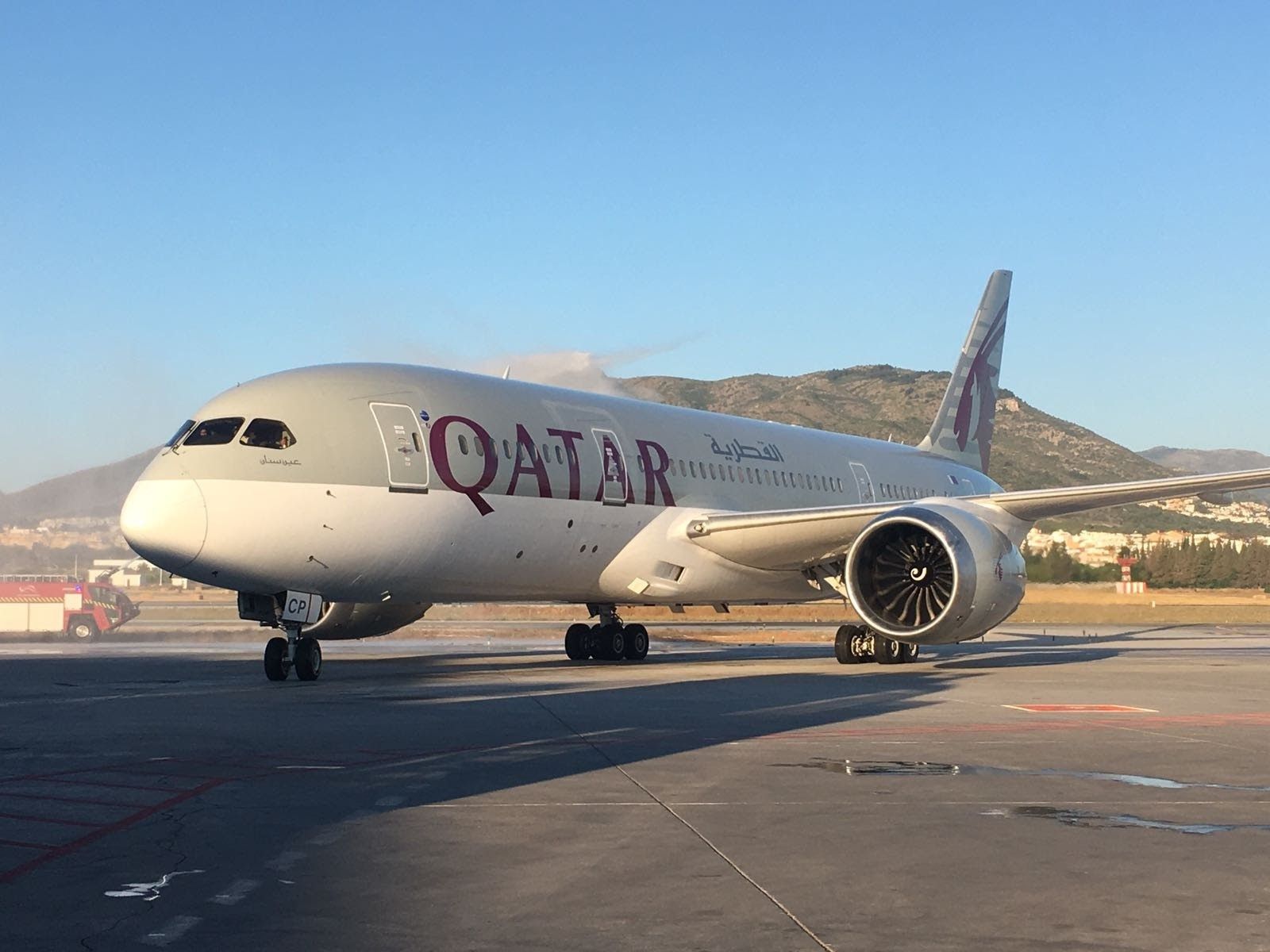 Un avión de Qatar Airways en una imagen de archivo.
