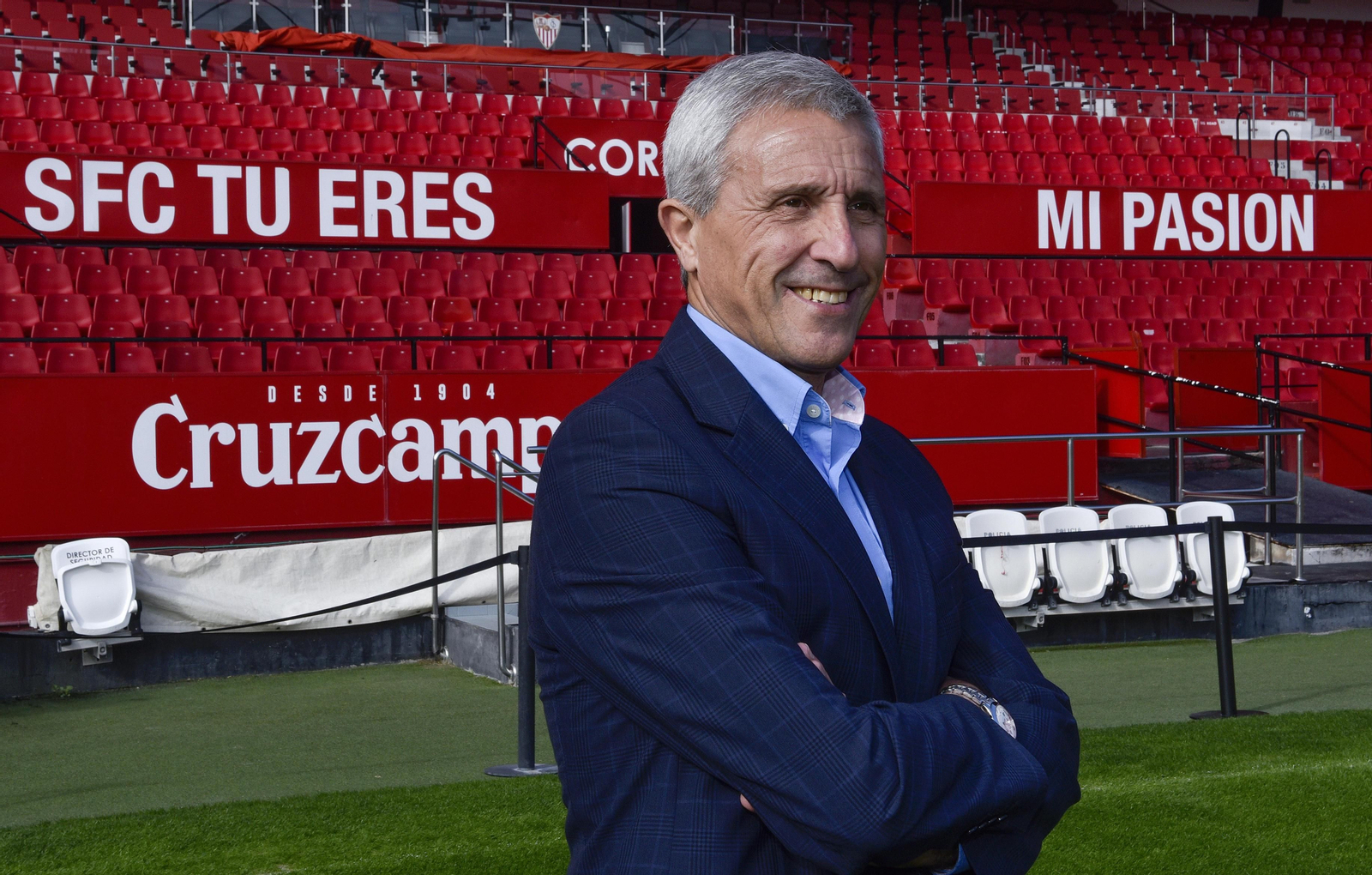 Pablo Blanco,  dorsal de leyenda del Sevilla