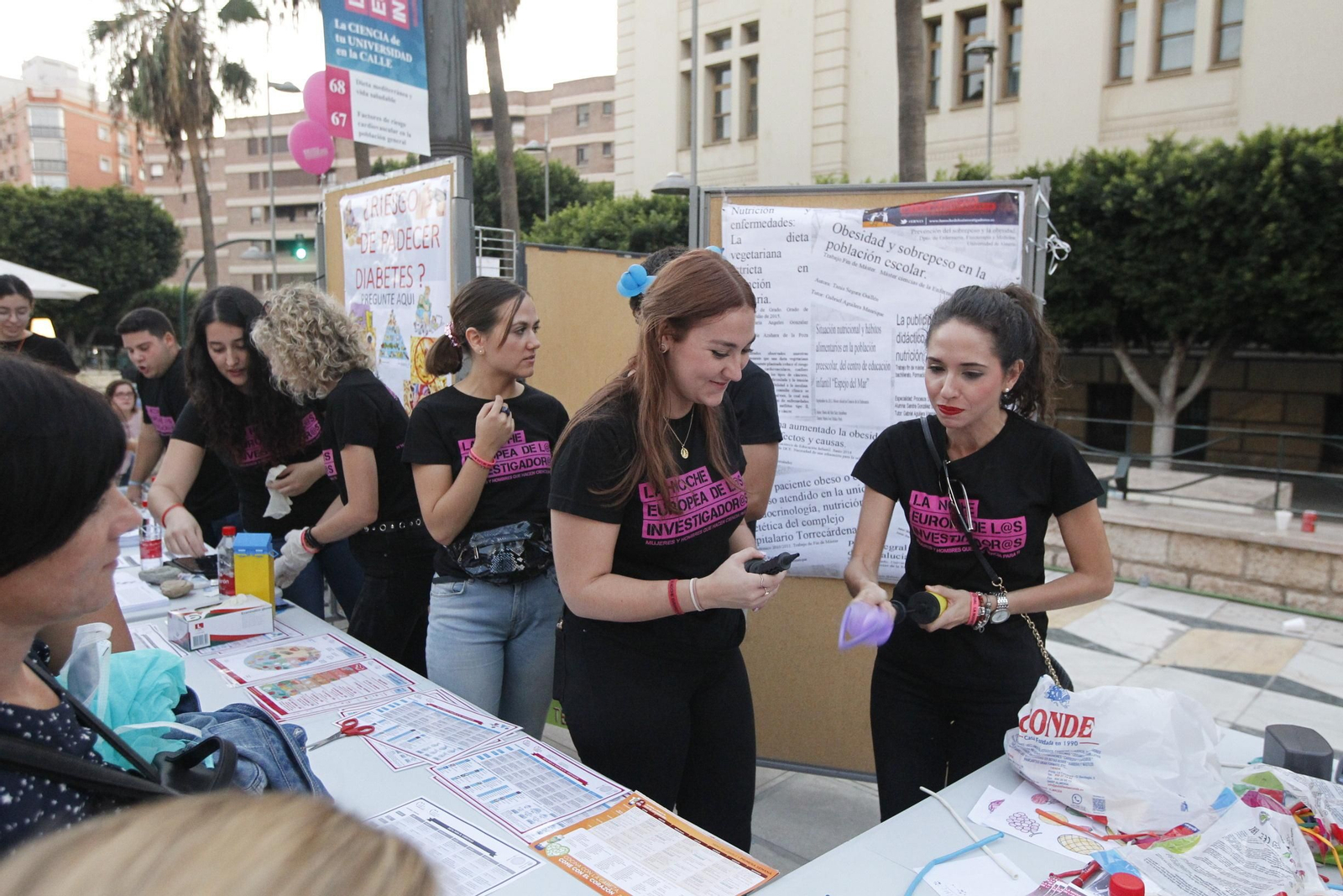 Fotogalería Noche Europea de los Investigadores. Universidad de Almería-UAL