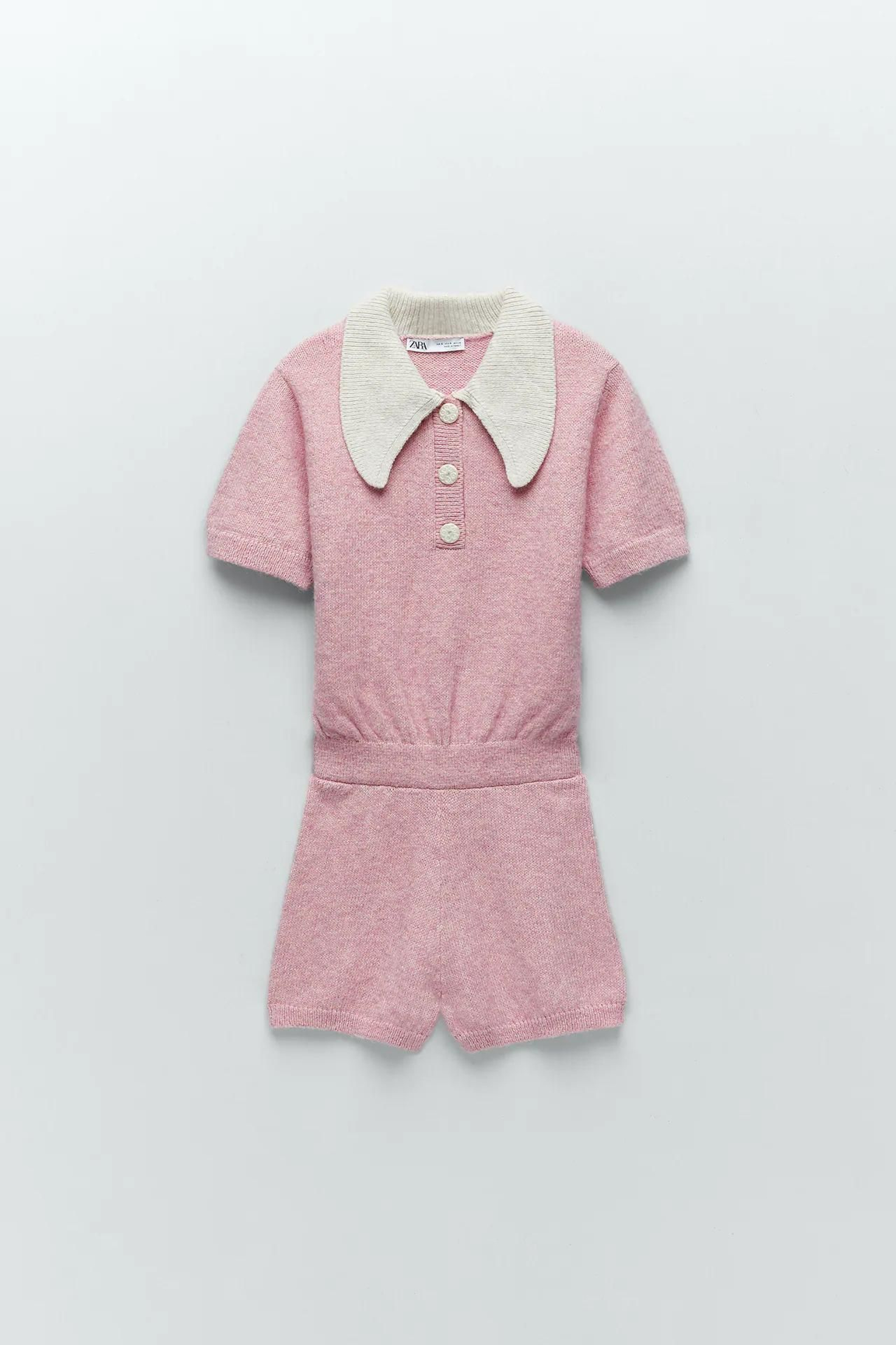 Mono corto en tonos pastel de Mango.