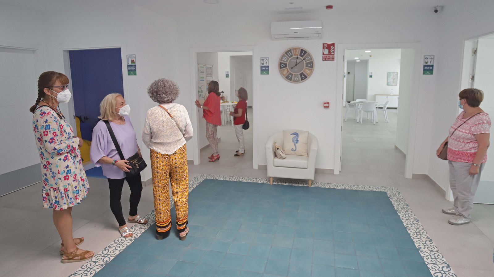 Fotos del nuevo centro de día Tea 'La Caracola' de Asansull en Palmones