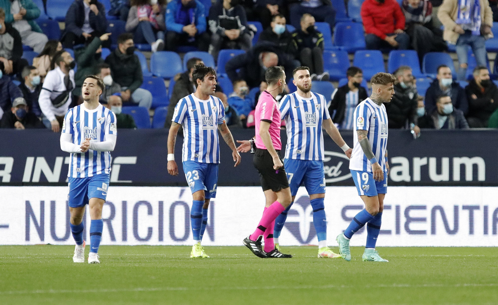 Las fotos del Málaga CF-Sporting de Gijón