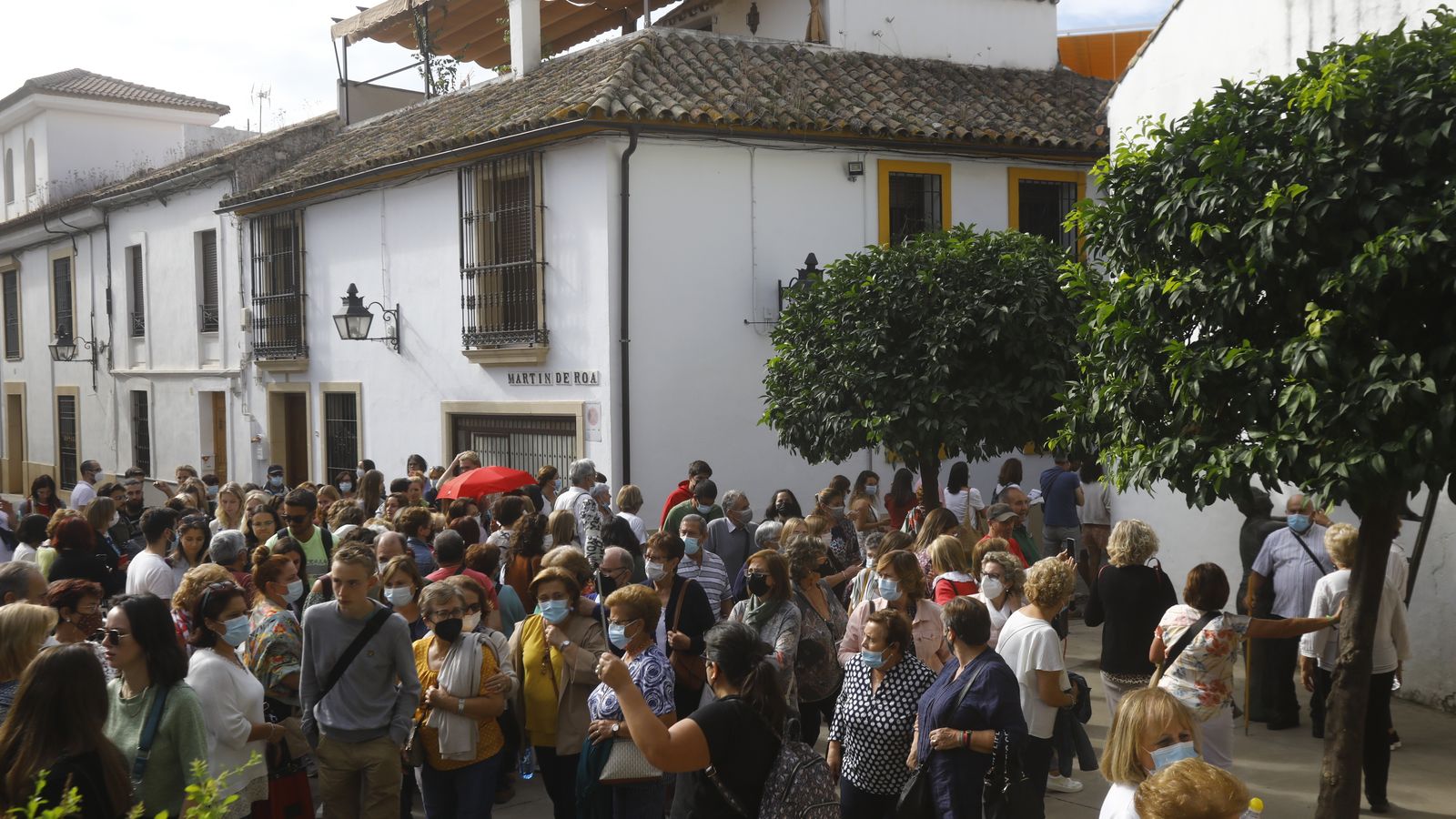 Visitantes en el Alcázar Viejo.